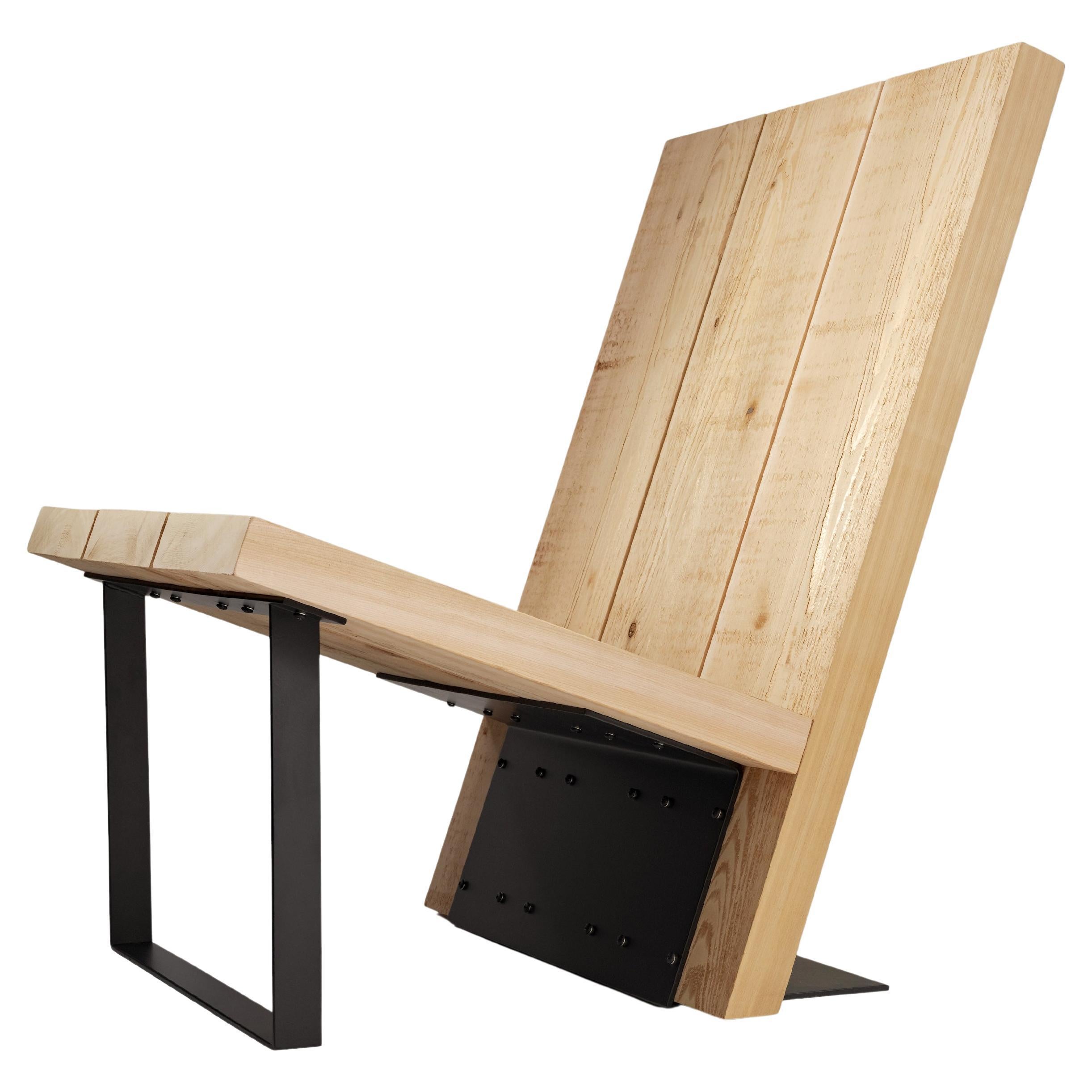 Adirondack Chair in Cedar and Metal by ORCA en venta