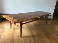 Cedar, Oak, and Walnut Dovetail Coffee Table by Lane
