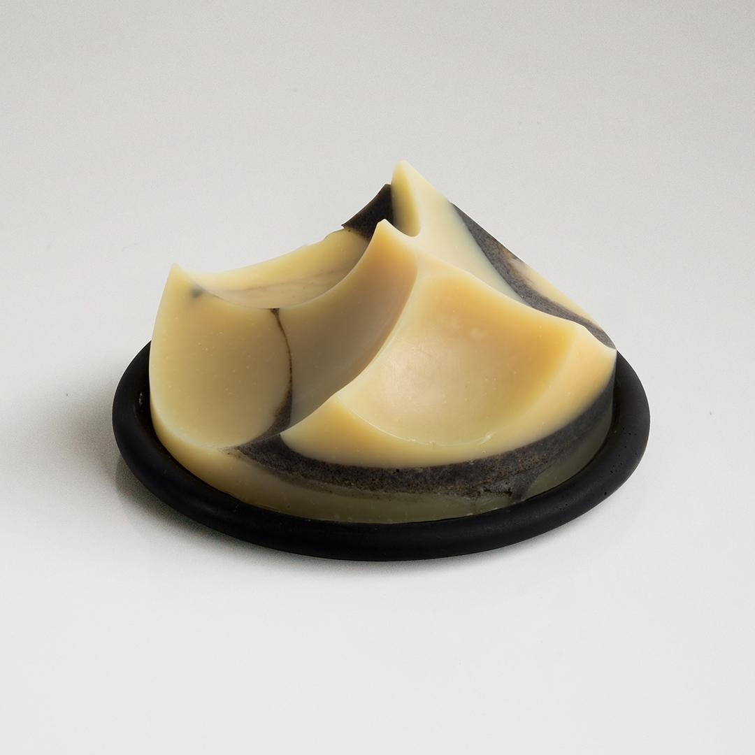 Contemporary Cedar Sandalwood, Hand-Poured Soap, Erode Series by UMÉ Studio