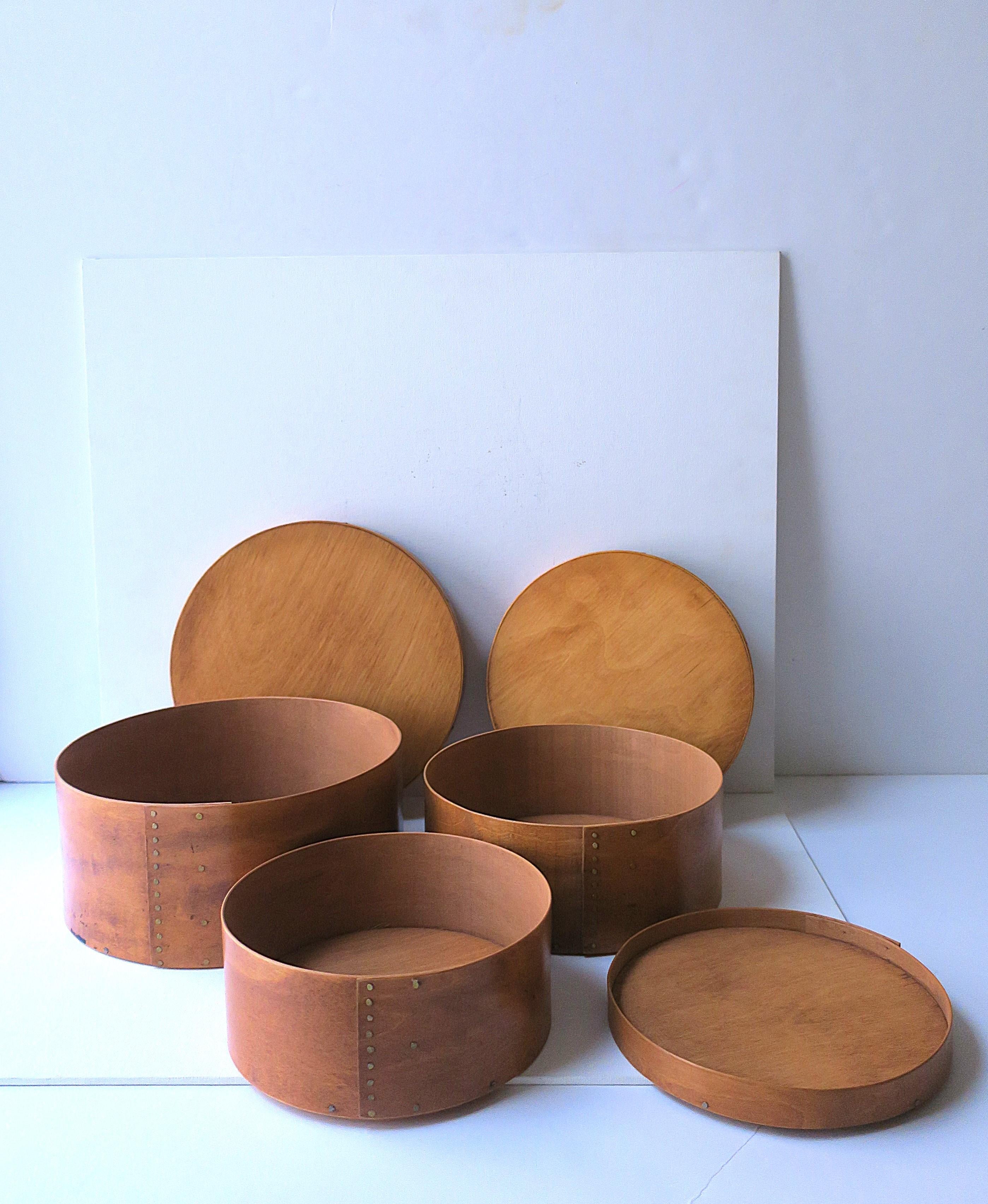 Shaker Cedar Storage Boxes