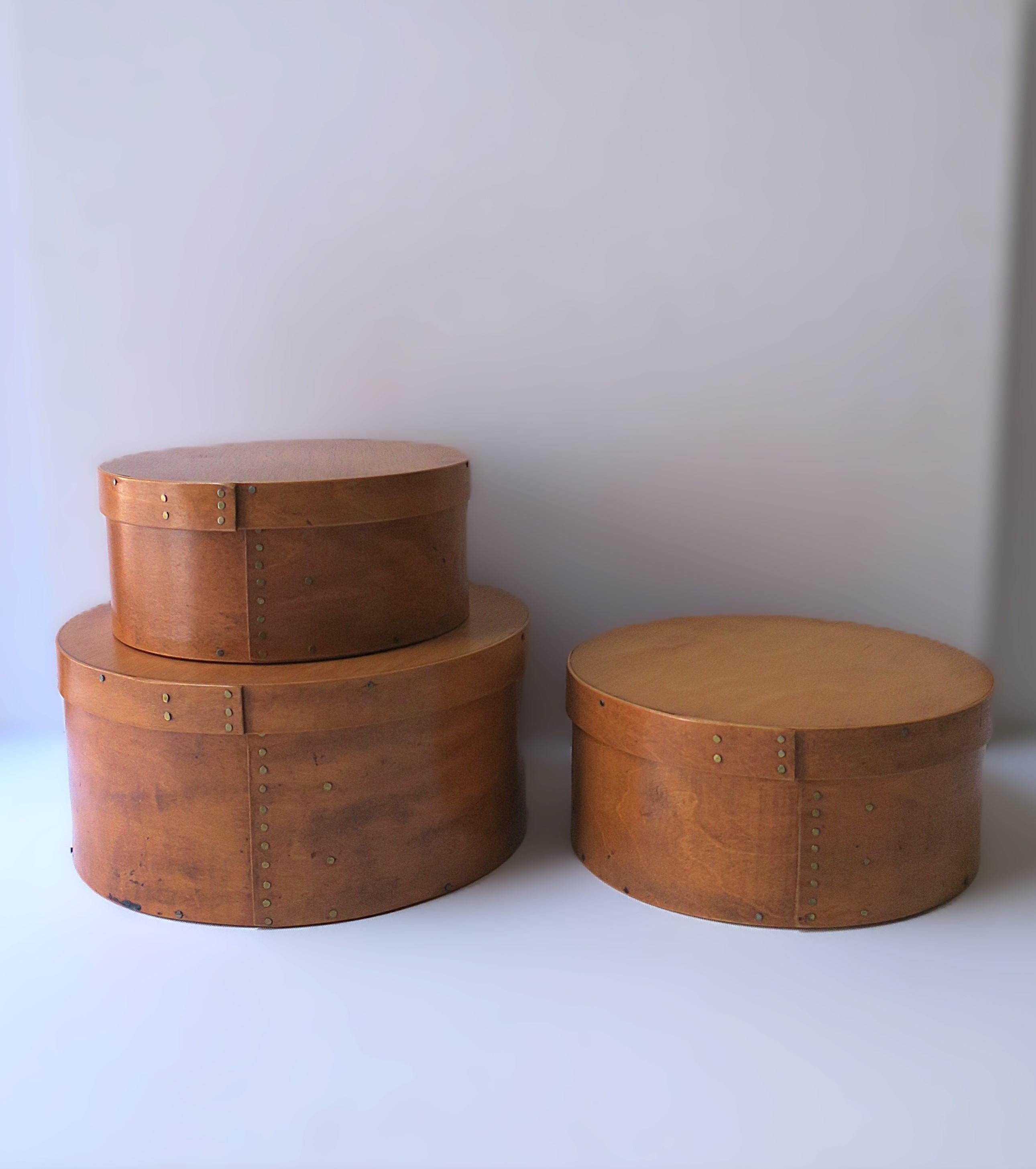 Brass Cedar Storage Boxes