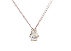 Cedar Tree Diamond Slide Anhänger benutzerdefinierte Laserschnitt F VS2 1,40ct EGL 14K abgebaut