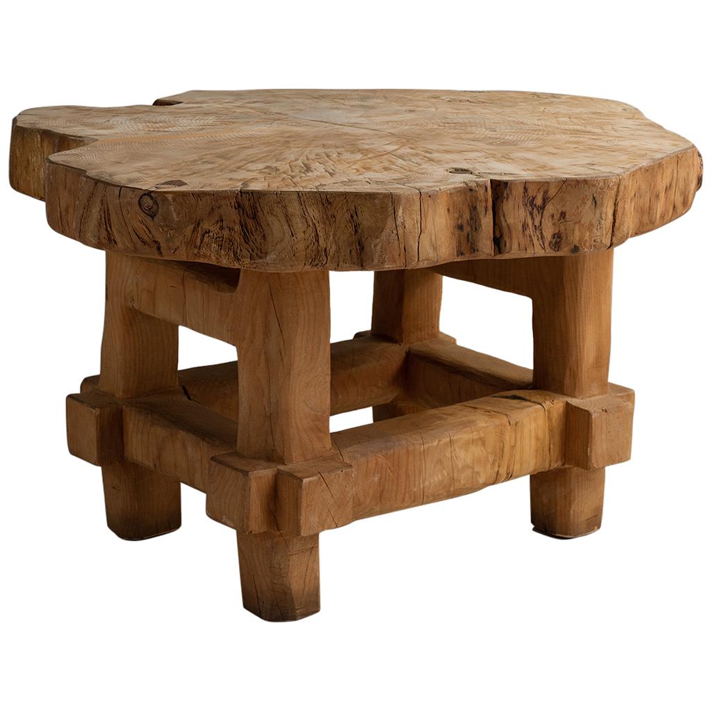 Cedar Trunk Table