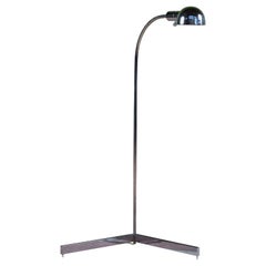 Cedric Hartman 2H Stainless Steel Pharmacy Floor Lamp