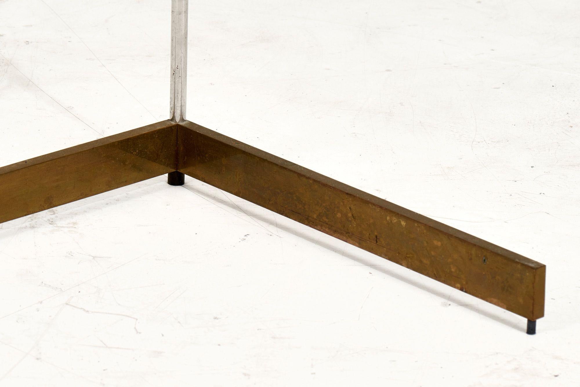 Cedric Hartman 2WV Adjustable Brass Floor Lamps, 1966 2