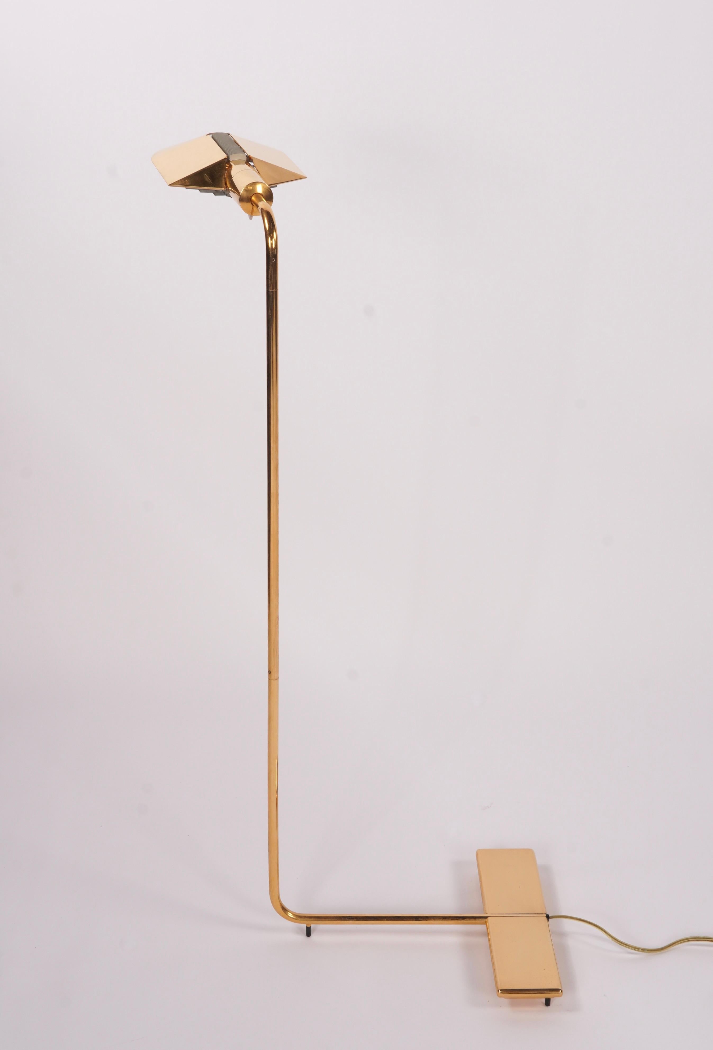 Machine-Made Cedric Hartman Adjustable Floor Lamp  Model 11 U-ST #B