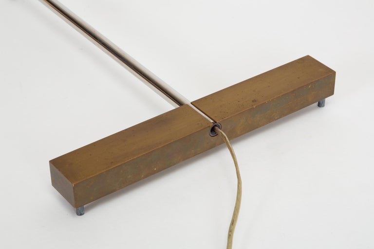 Cedric Hartman Brass Cantilever Floor Lamp Bei 1stdibs
