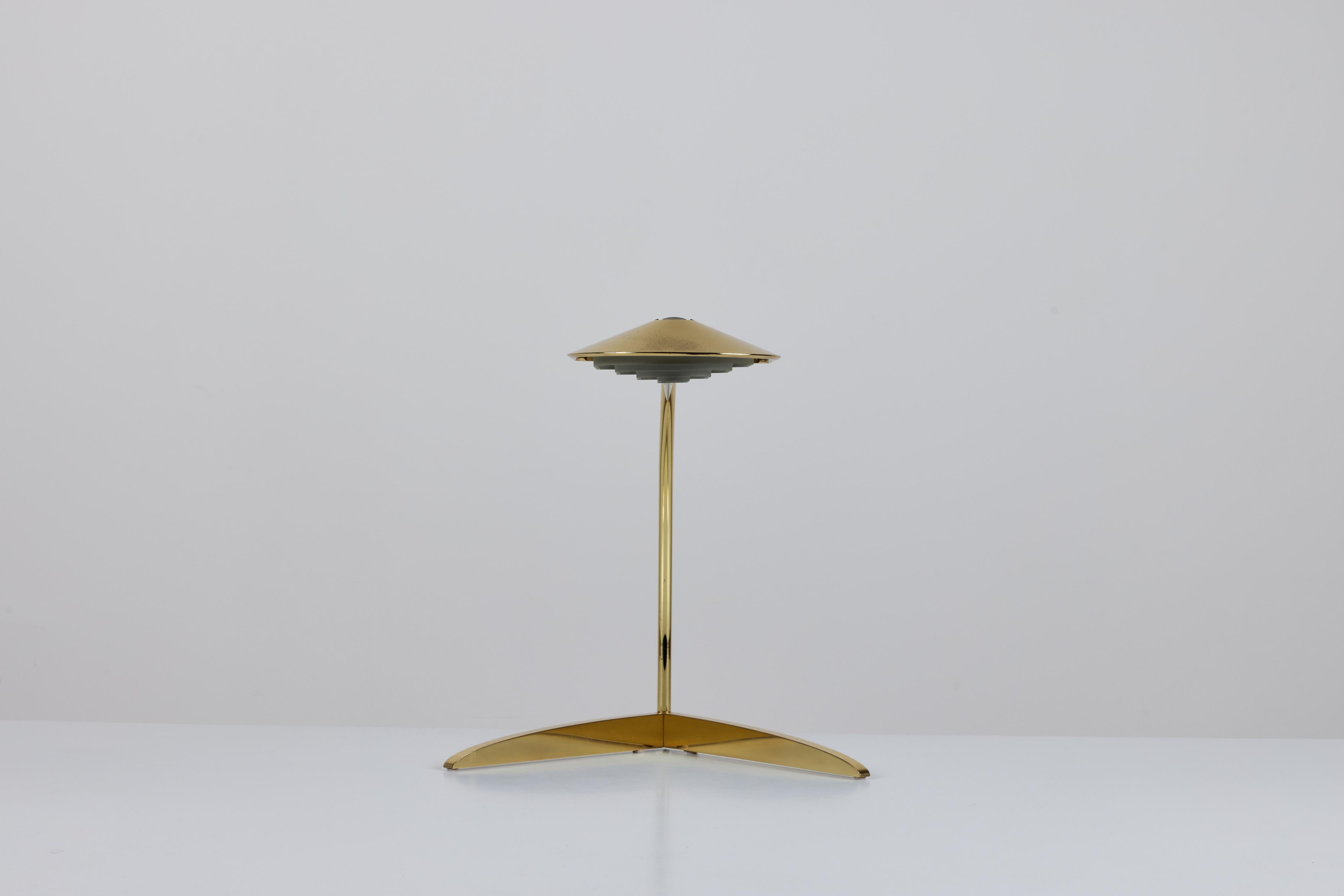 Cedric Hartman Brass Desk Lamp 6