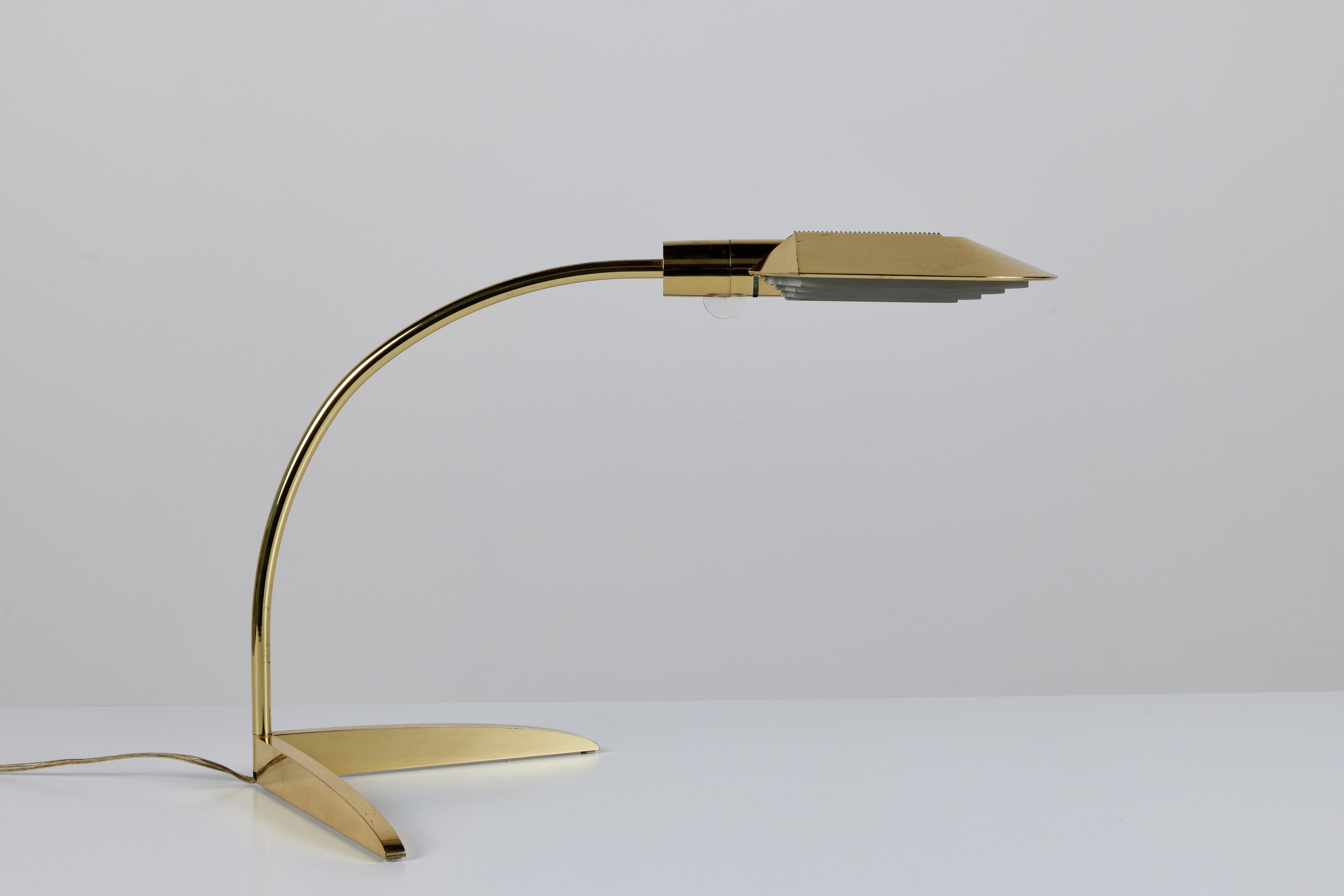 Cedric Hartman Brass Desk Lamp 8