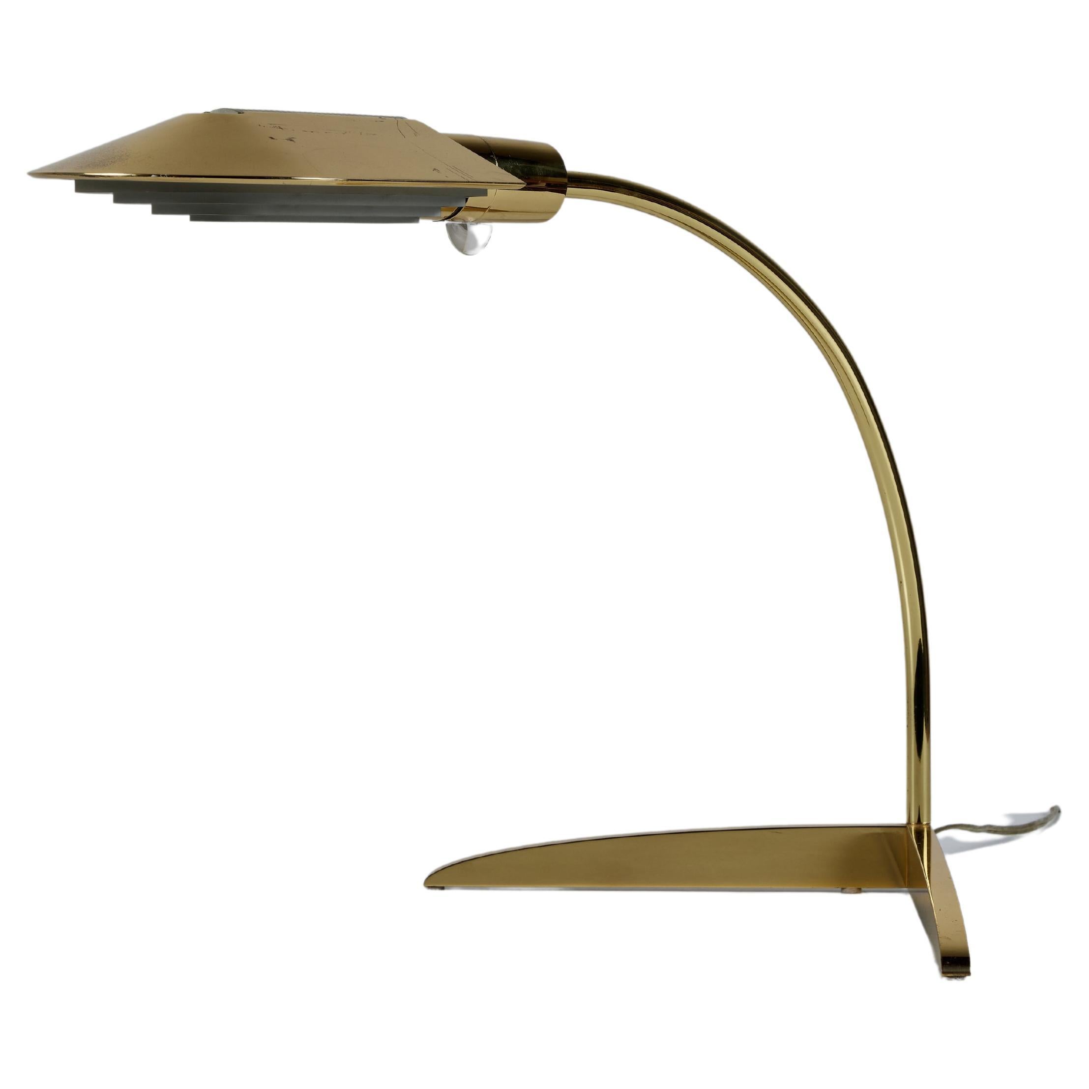 Cedric Hartman Brass Desk Lamp