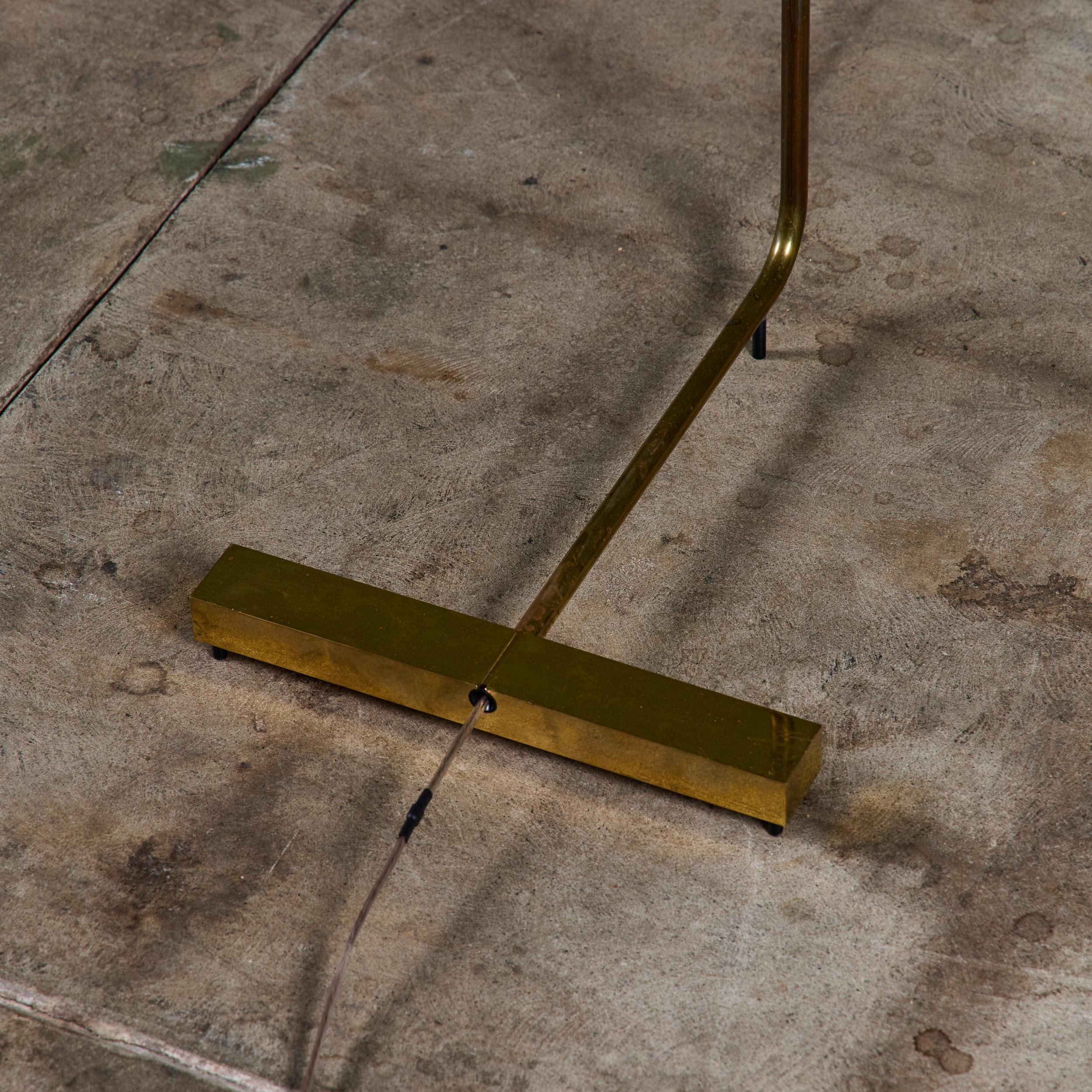 Lampadaire en laiton Cedric Hartman en vente 6