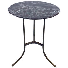 Cedric Hartman Bronze and Marble Side Table