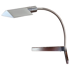 Cedric Hartman Chrome Table Lamp, circa 1975