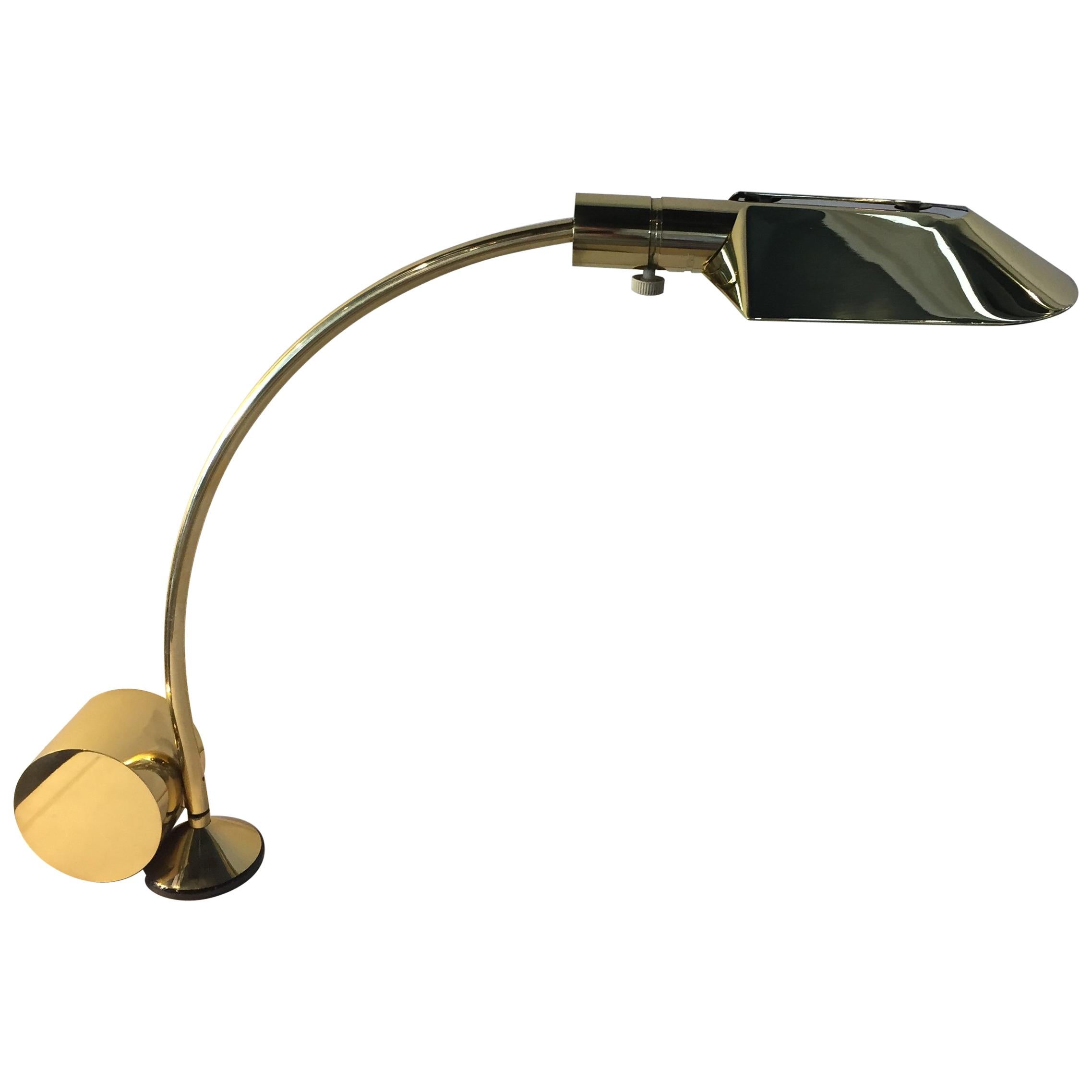 Cedric Hartman Counter Balance Brass Desk Lamp
