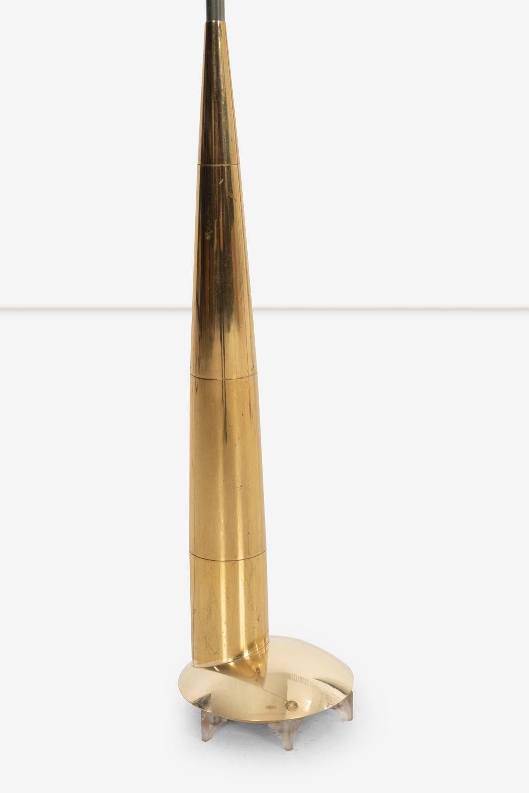 Lampadaires à profil bas Cedric Hartman en laiton massif 1978 en vente 7