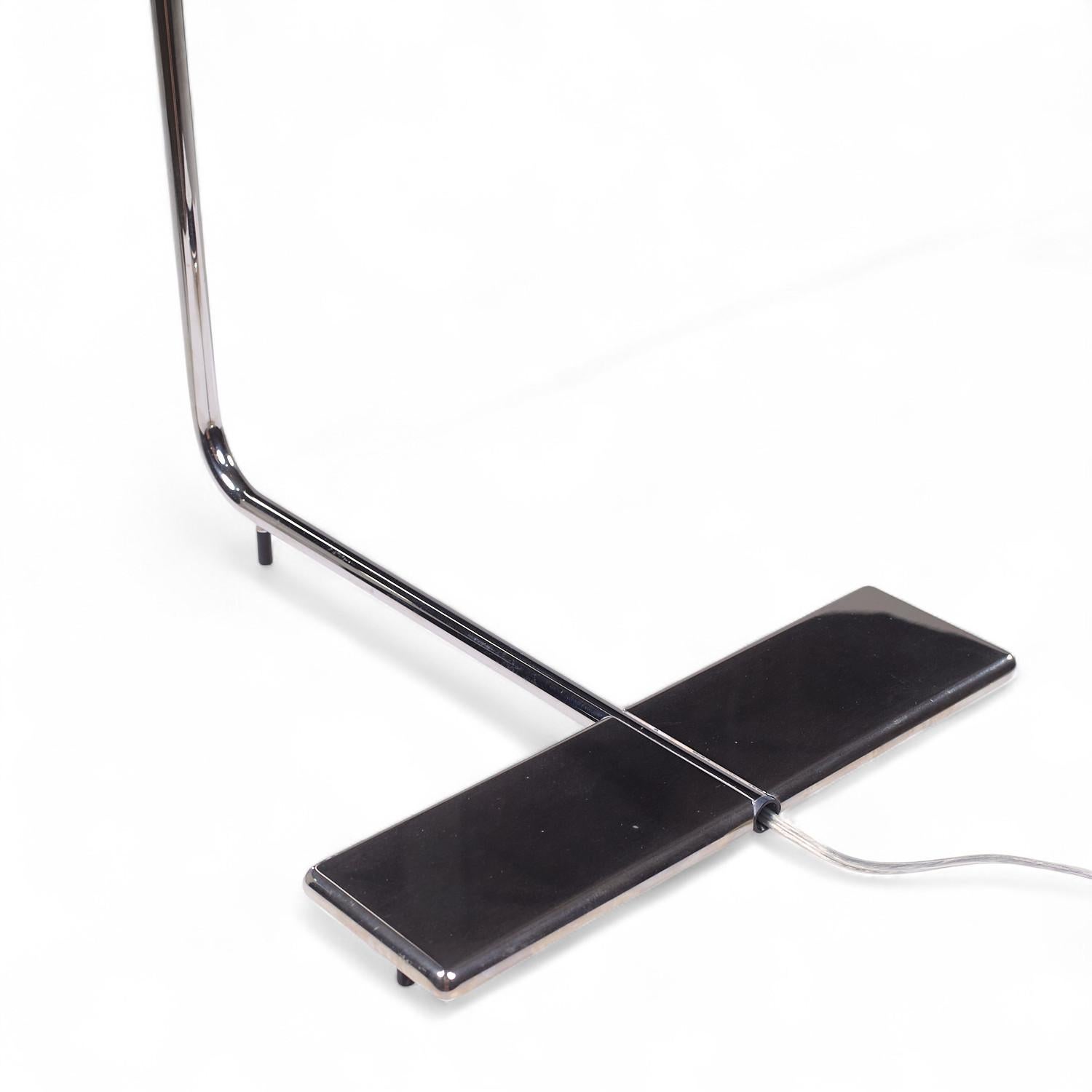 Cedric Hartman Lampadaires chromés du milieu du siècle - Paire en vente 6