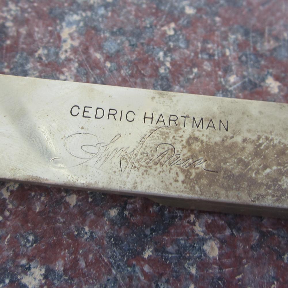 Paire de tables d'appoint en granit de Cedric Hartman Bon état - En vente à Pasadena, TX
