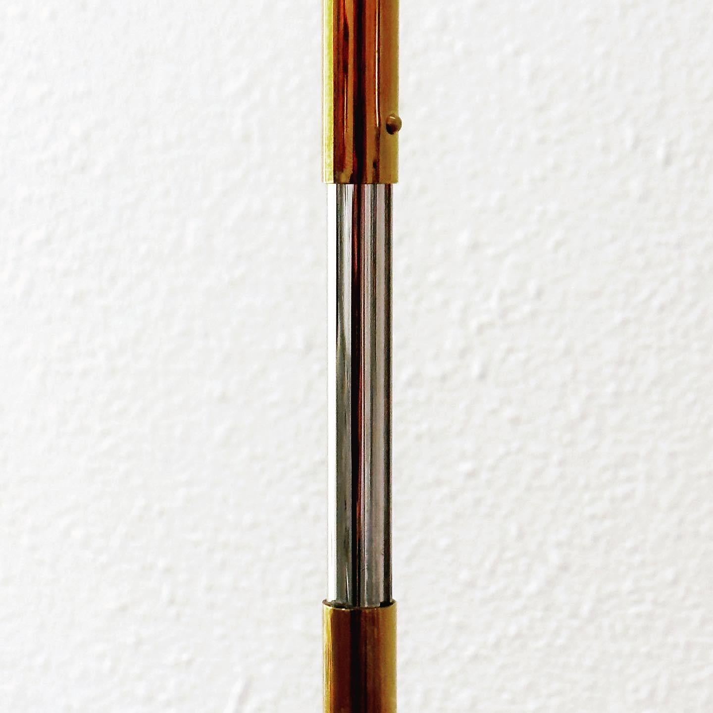 Cedric Hartman Pair Signed Adjustable Brass Reading Lamps 1UWV, 1967 Design 1