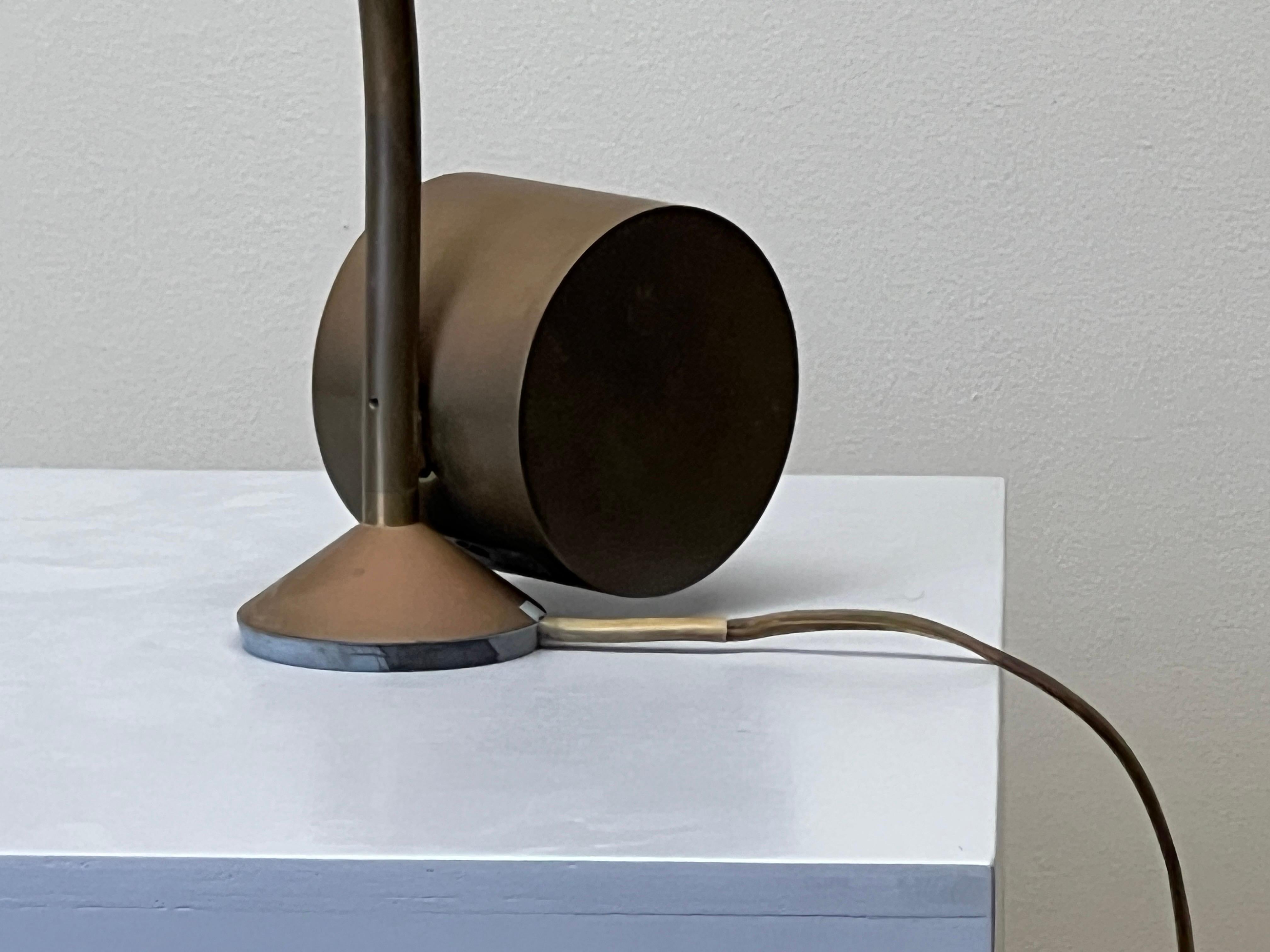 Cedric Hartman Patinated Brass Desk / Table Lamp 7