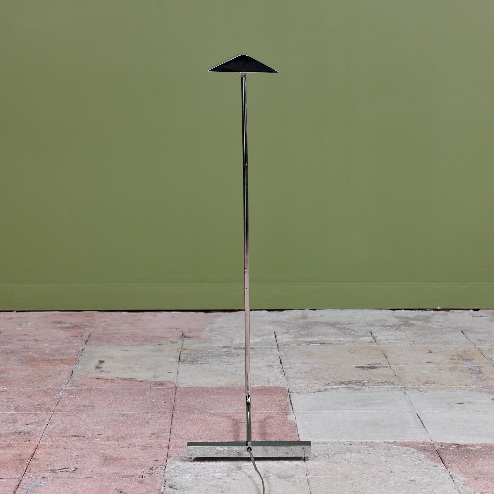 American Cedric Hartman Stainless Steel Floor Lamp
