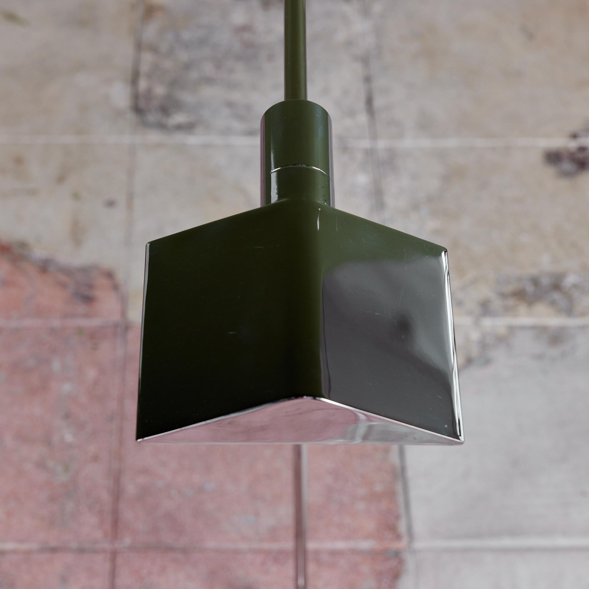 20th Century Cedric Hartman Stainless Steel Floor Lamp For Sale