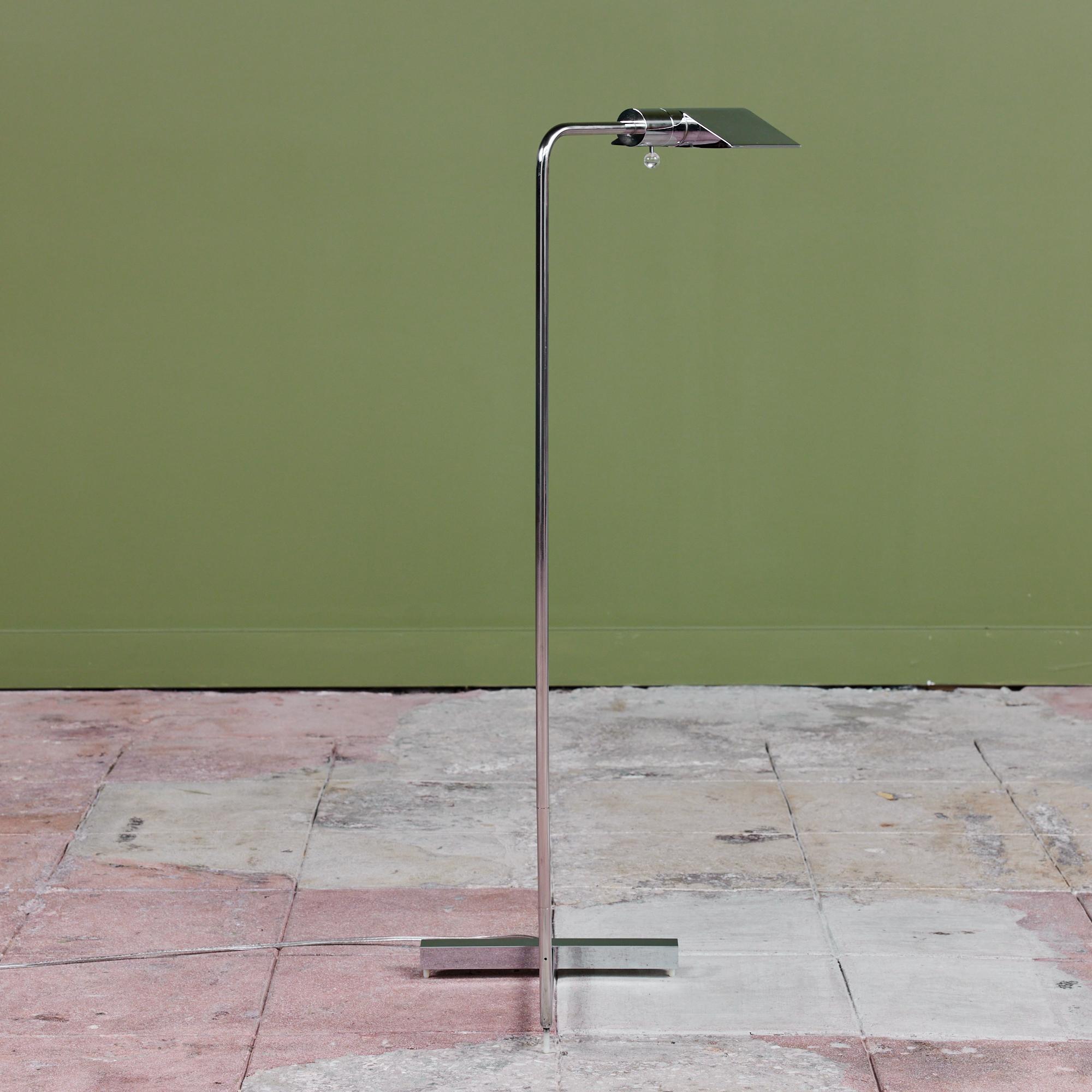 Cedric Hartman Stainless Steel Floor Lamp For Sale 1