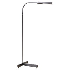 Cedric Hartman Style Bronze Pharmacy Reading Floor Lamp