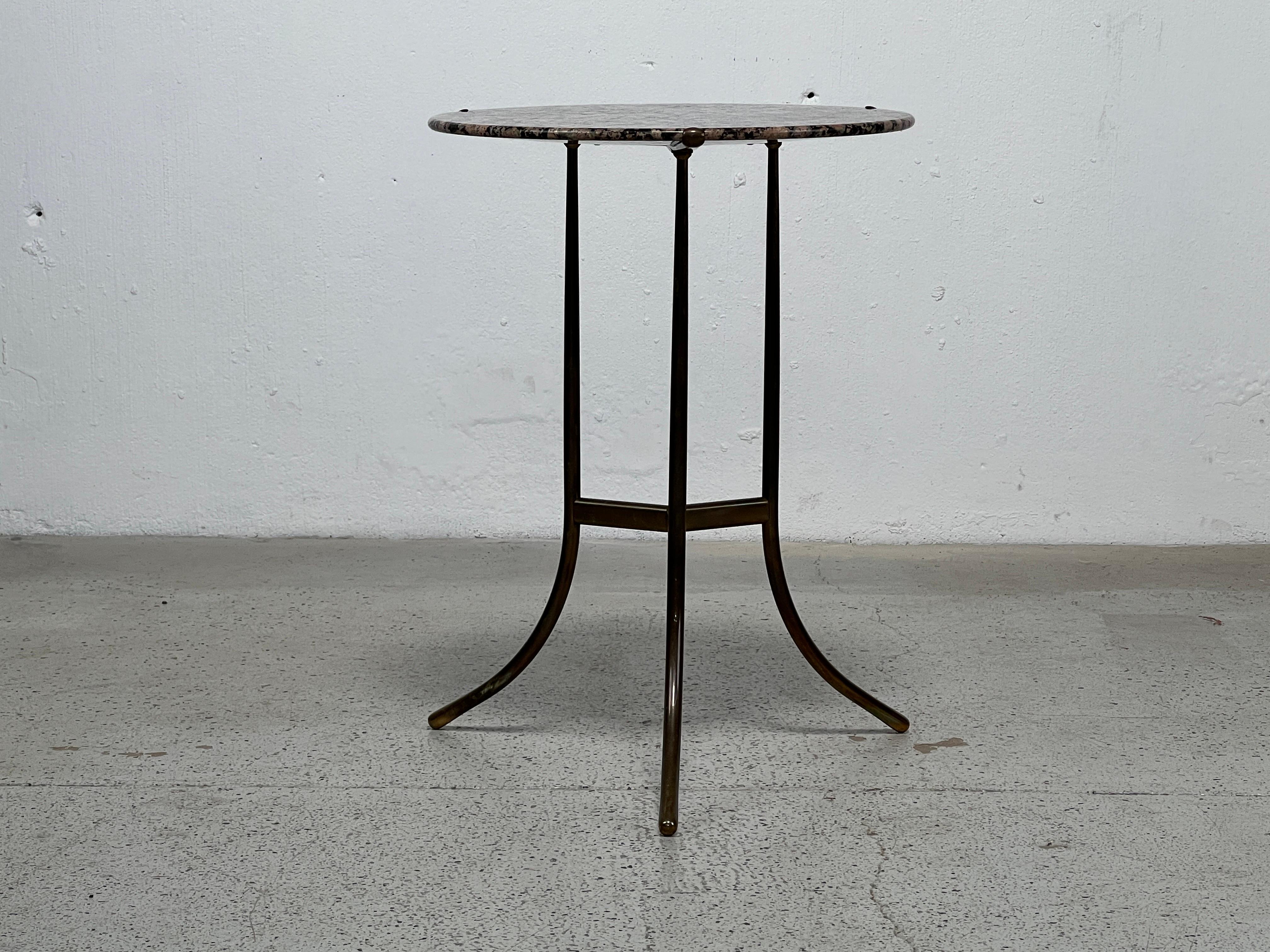 Cedric Hartman Table in Bronze and Granite In Good Condition For Sale In Dallas, TX