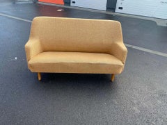 Cees Braackman für Editions Pastoé, Sofa aus Buchenholz