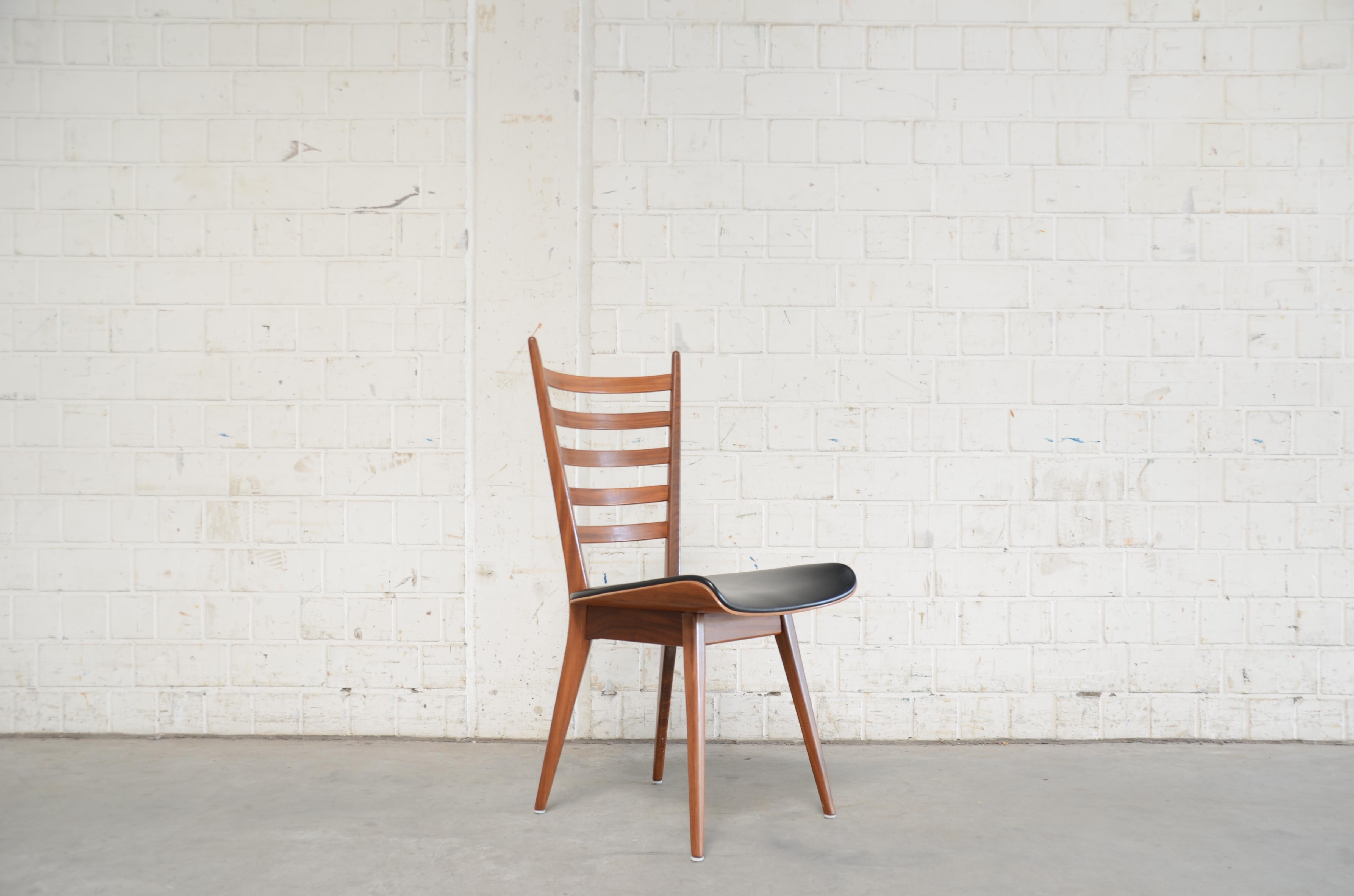 Dutch Cees Braakman 4x Dining Chairs Chair for Pastoe