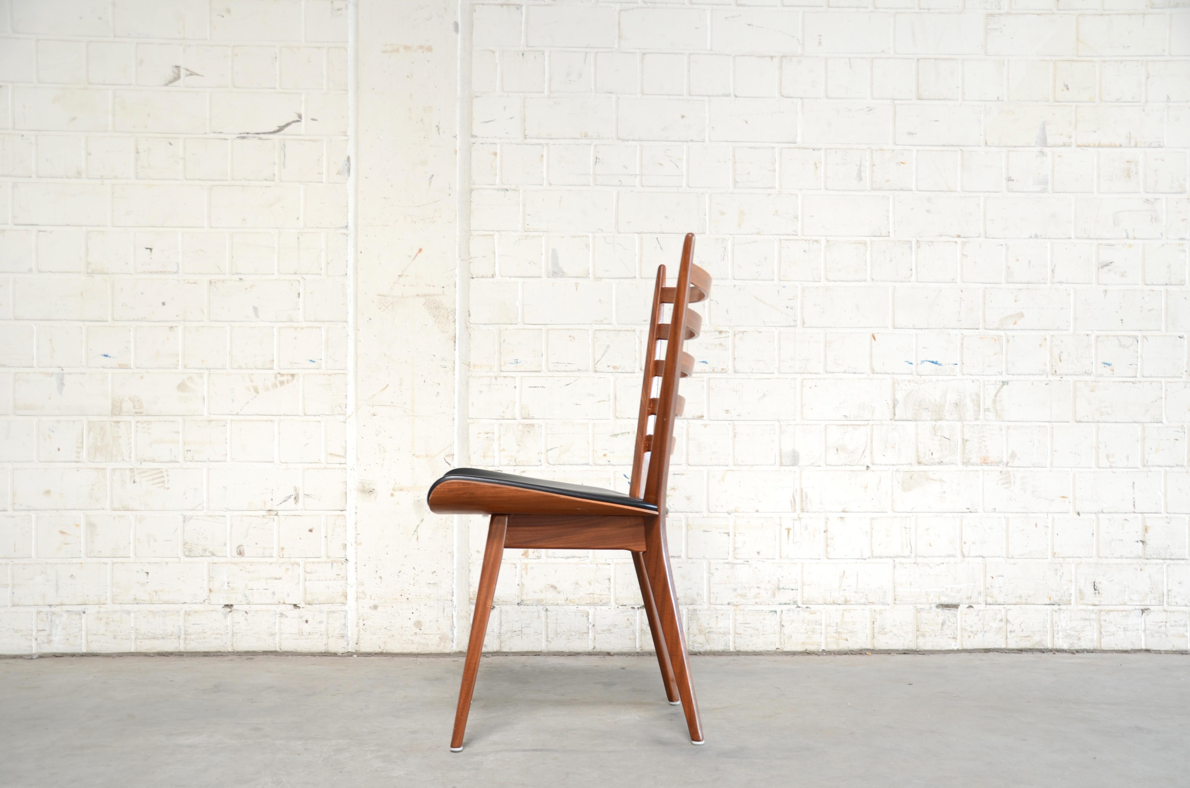 Cees Braakman 4x Dining Chairs Chair for Pastoe 1