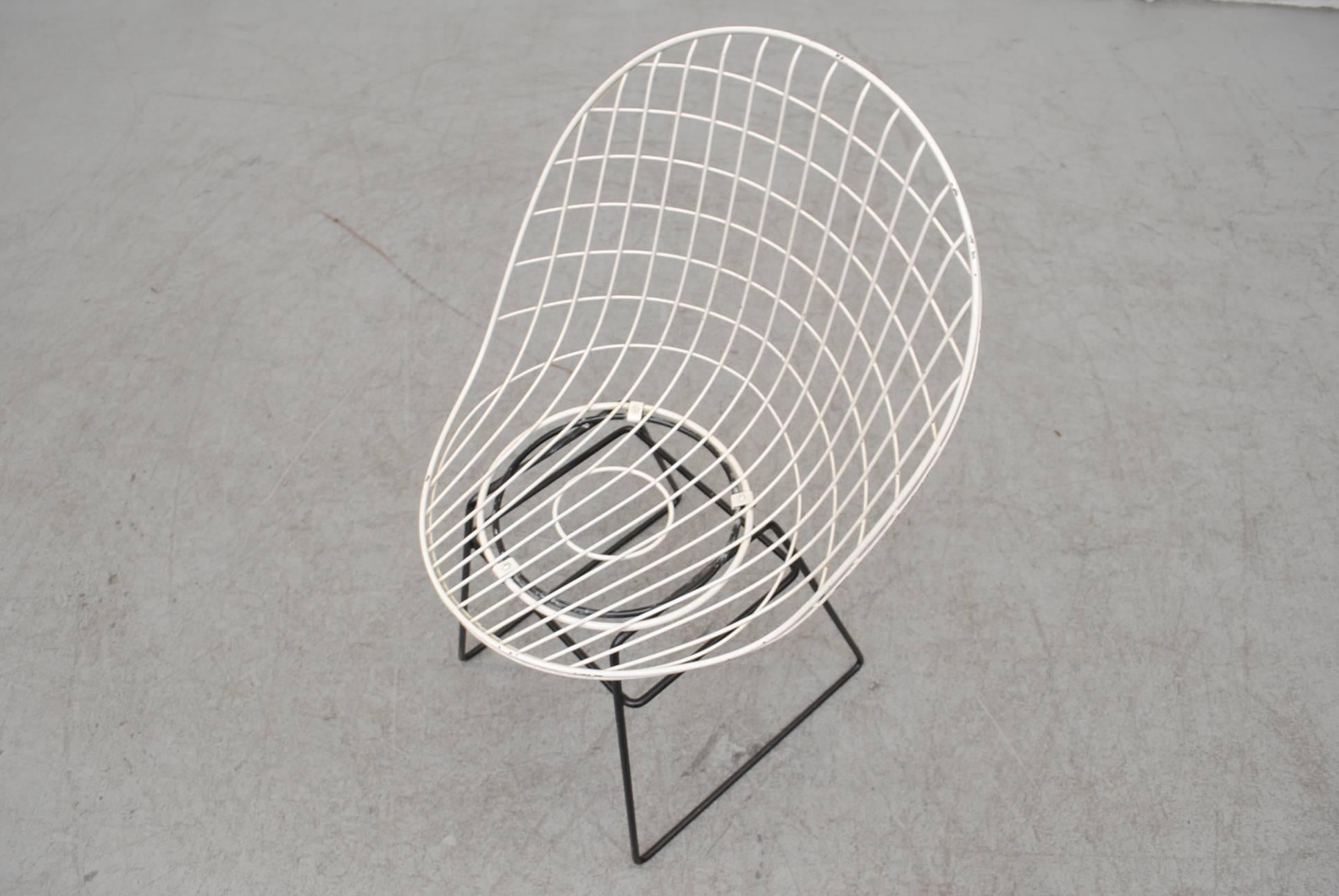 Cees Braakman and Adriaan Dekker Wire Chair In Good Condition In Los Angeles, CA