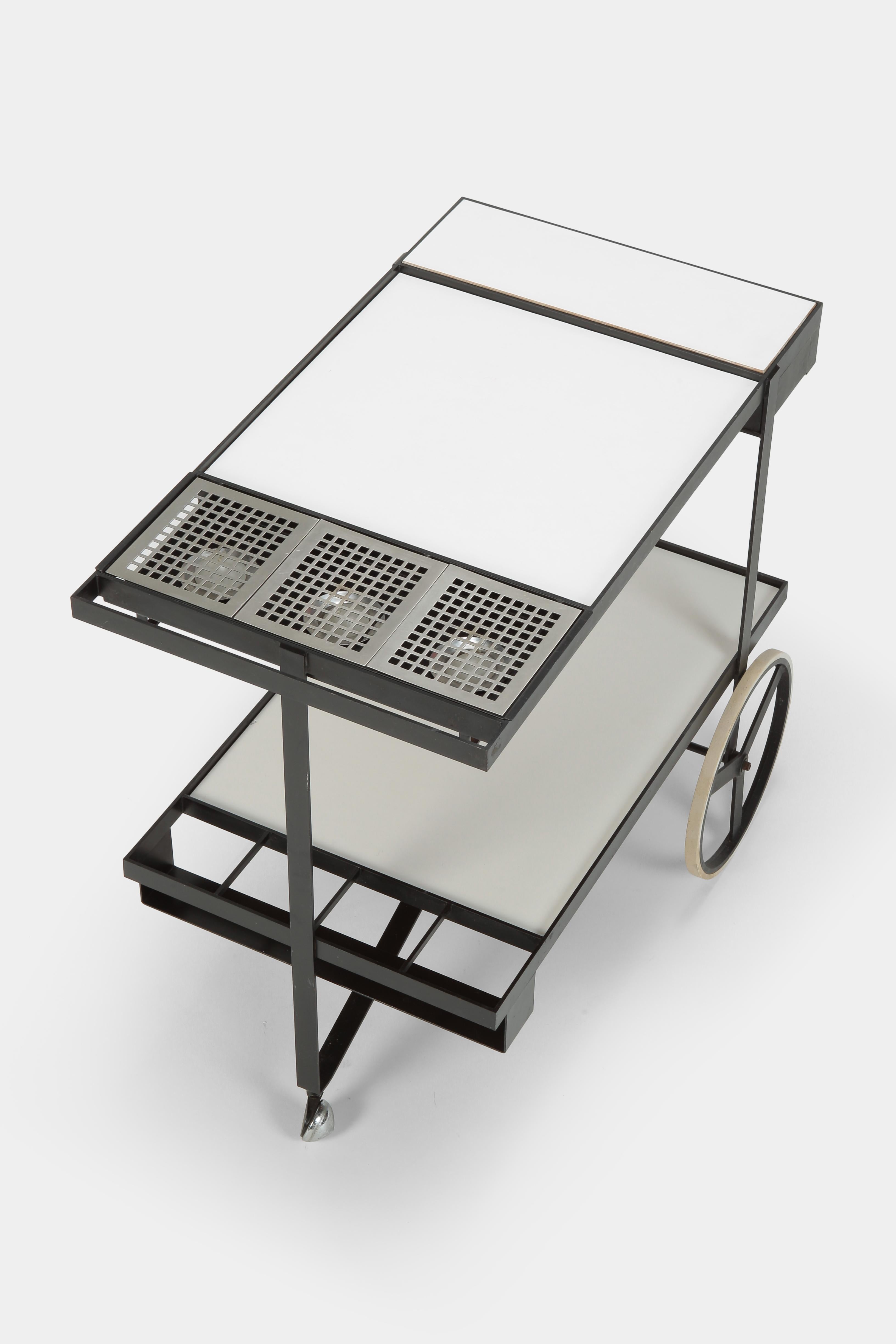 Cees Braakman Bar Cart Pastoe, 1950s 3