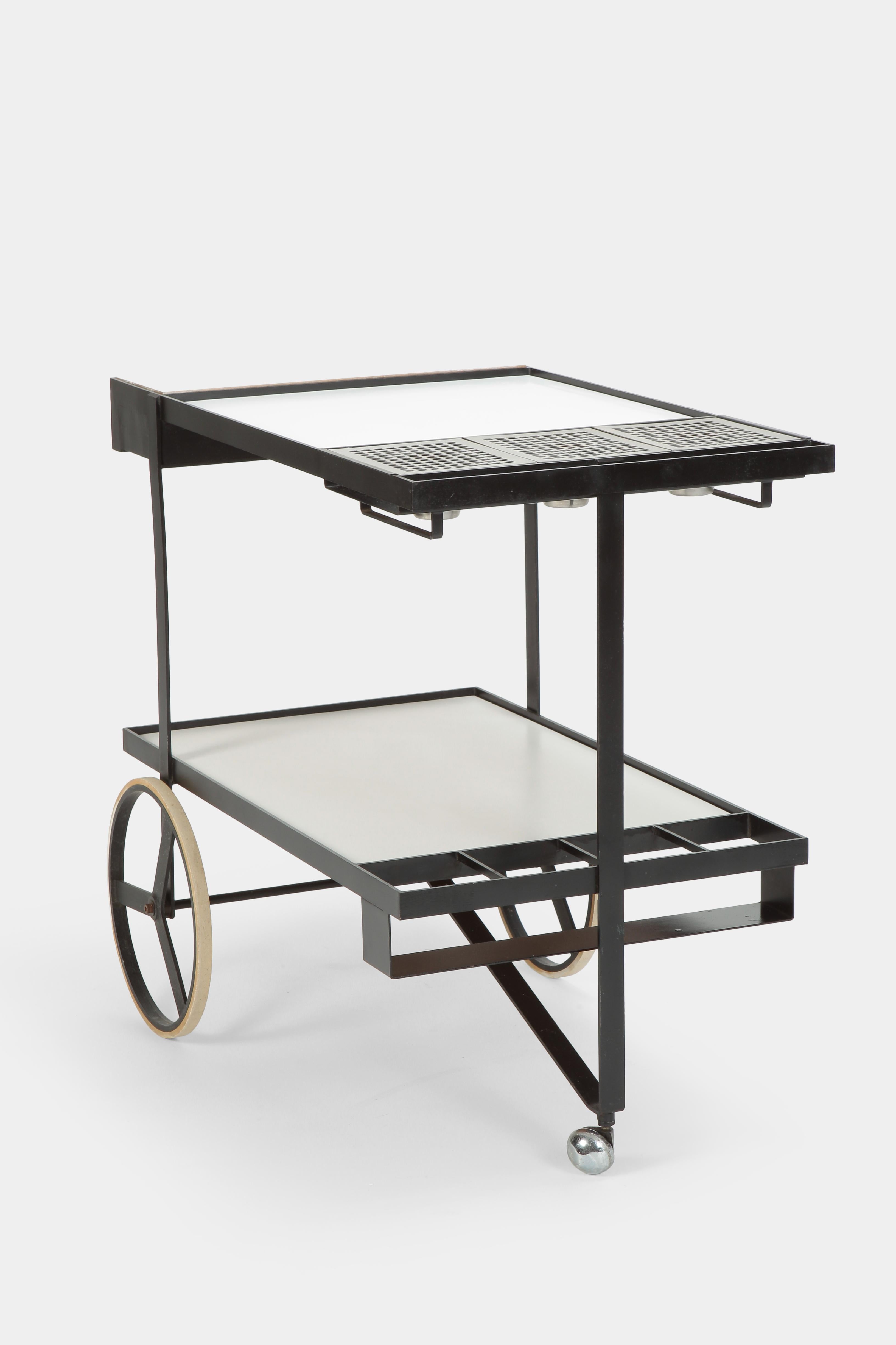 Cees Braakman Bar Cart Pastoe, 1950s 1