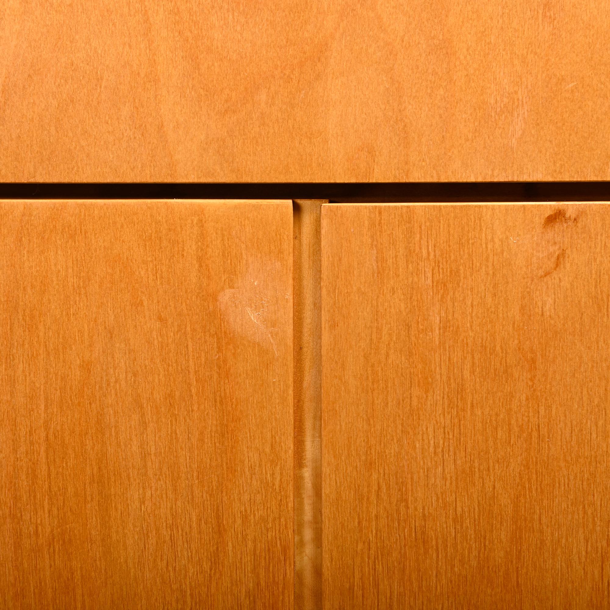 Cees Braakman CB01 Secretaire / Highboard en contrachapado de abedul para Pastoe Años 50 en venta 10