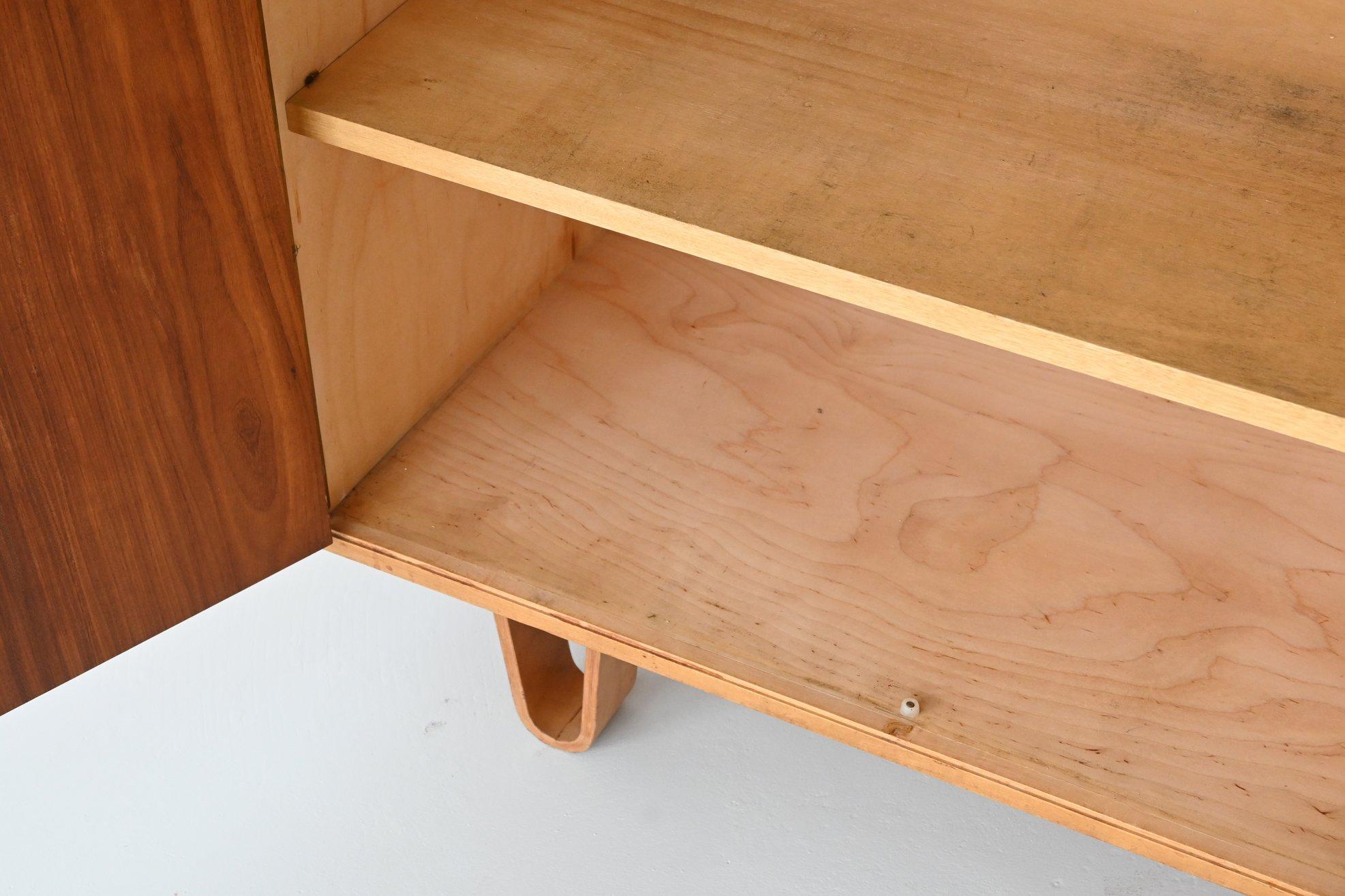 Cees Braakman Combex CB07 birch and teak cabinet Pastoe The Netherlands 1950 1