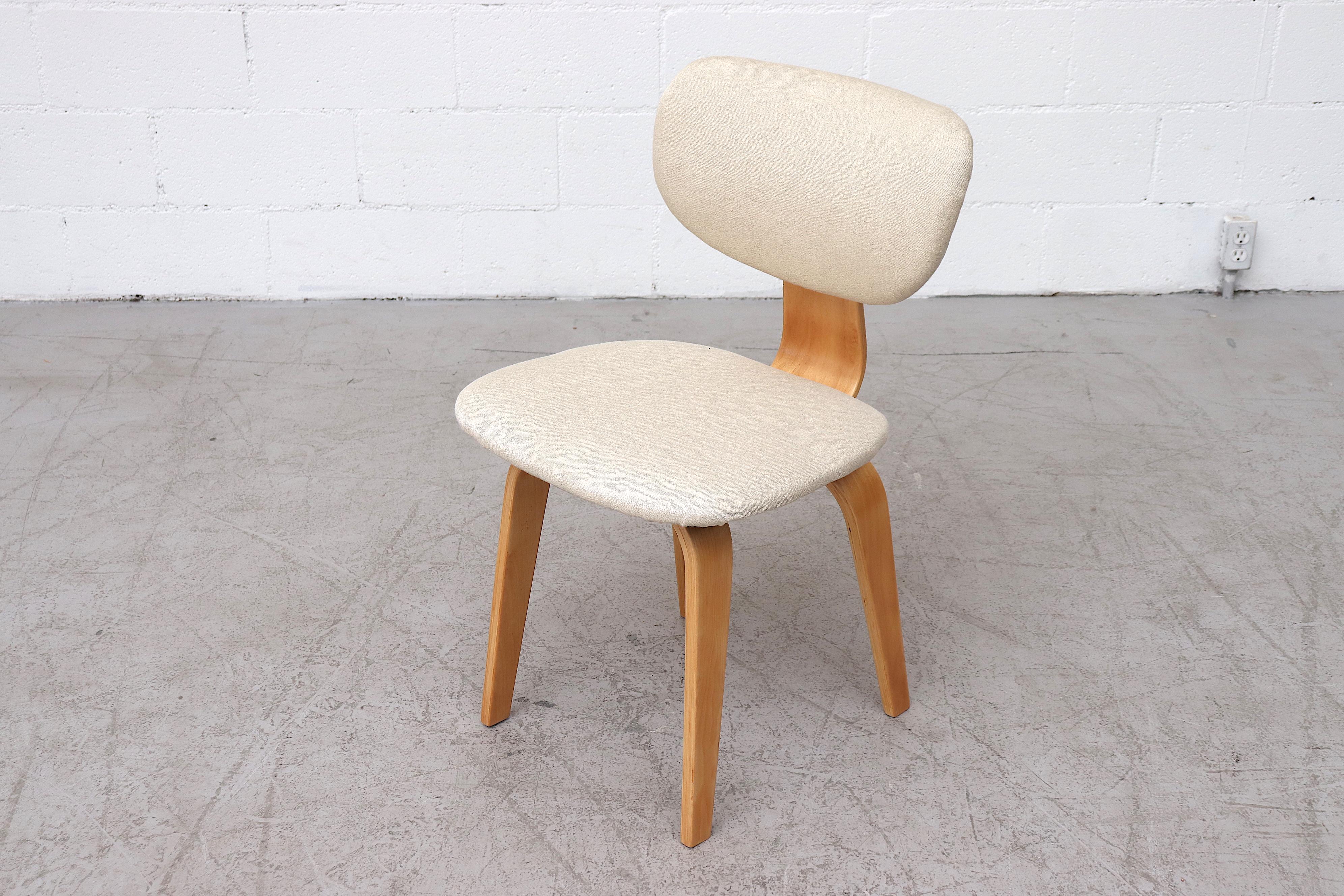 Fabric Cees Braakman Combex Series Dining Chairs for Pastoe, Model SB02