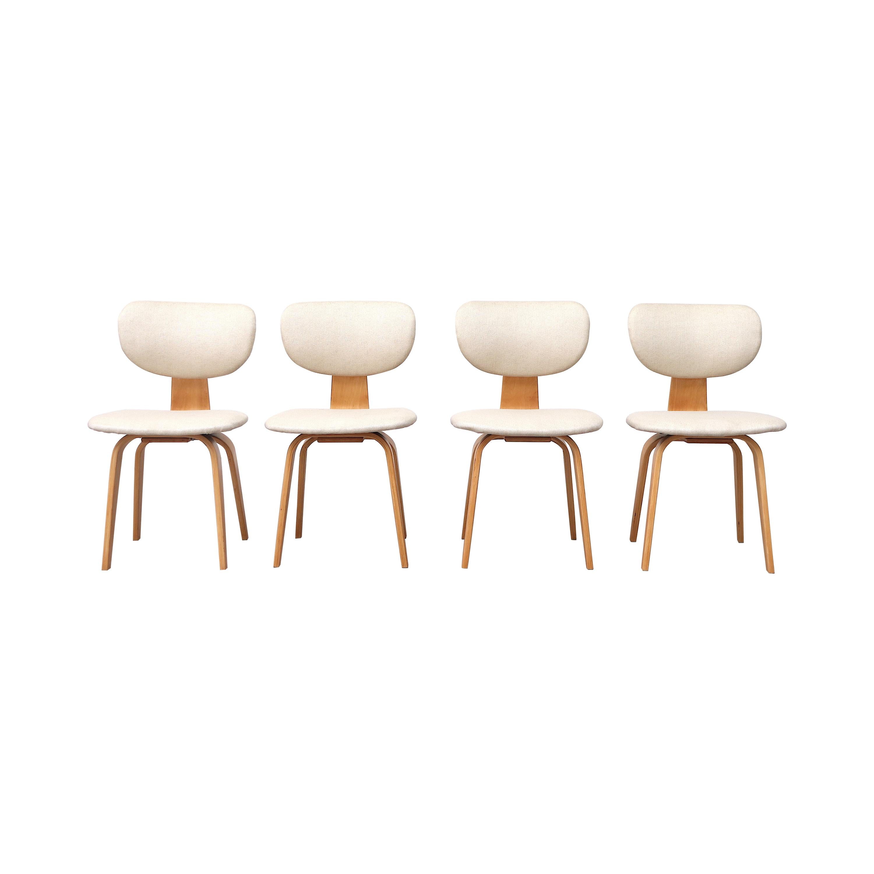 Cees Braakman Combex Series Dining Chairs for Pastoe, Model SB02