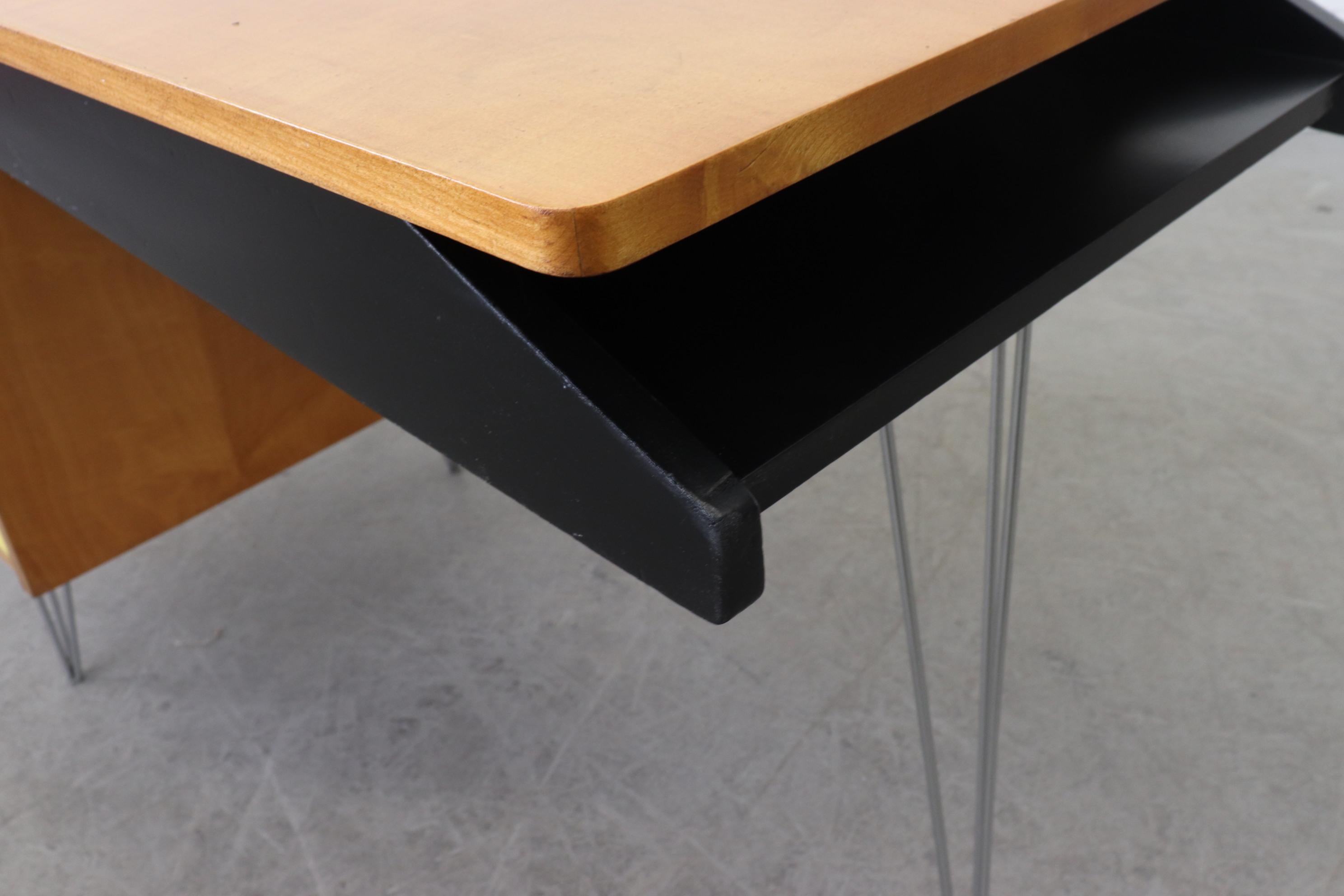 Cees Braakman Desk for Pastoe with Hairpin Legs 1