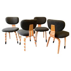 Vintage Cees Braakman Dining Chairs contemporized by Markus Friedrich Staab