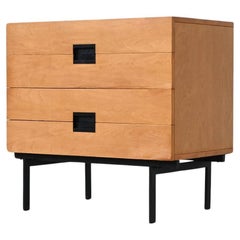 Cees Braakman DU10 chest of drawers in birch Pastoe The Netherlands 1958