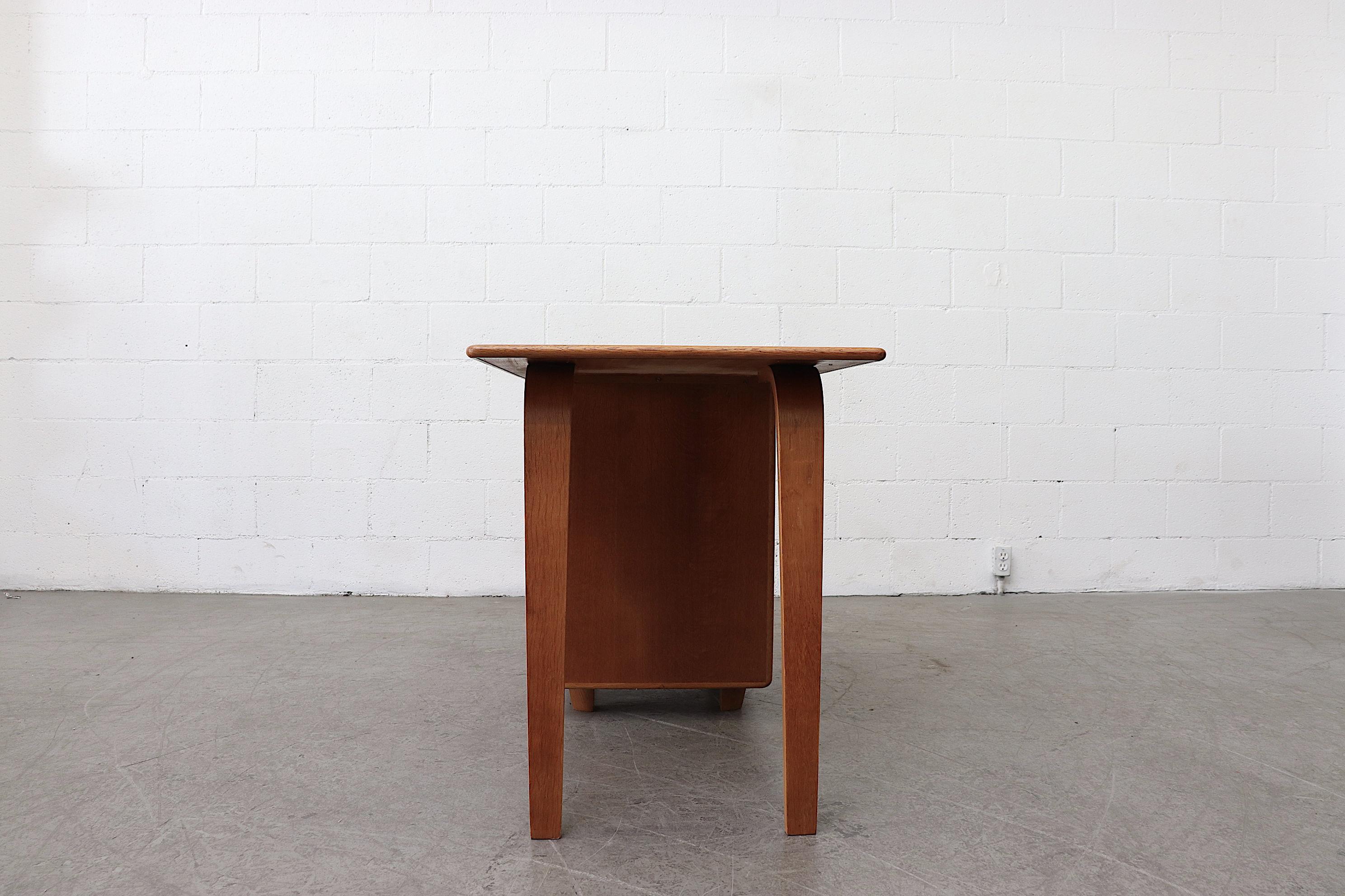 Mid-Century Modern Cees Braakman EE02 Oak Desk for Pastoe