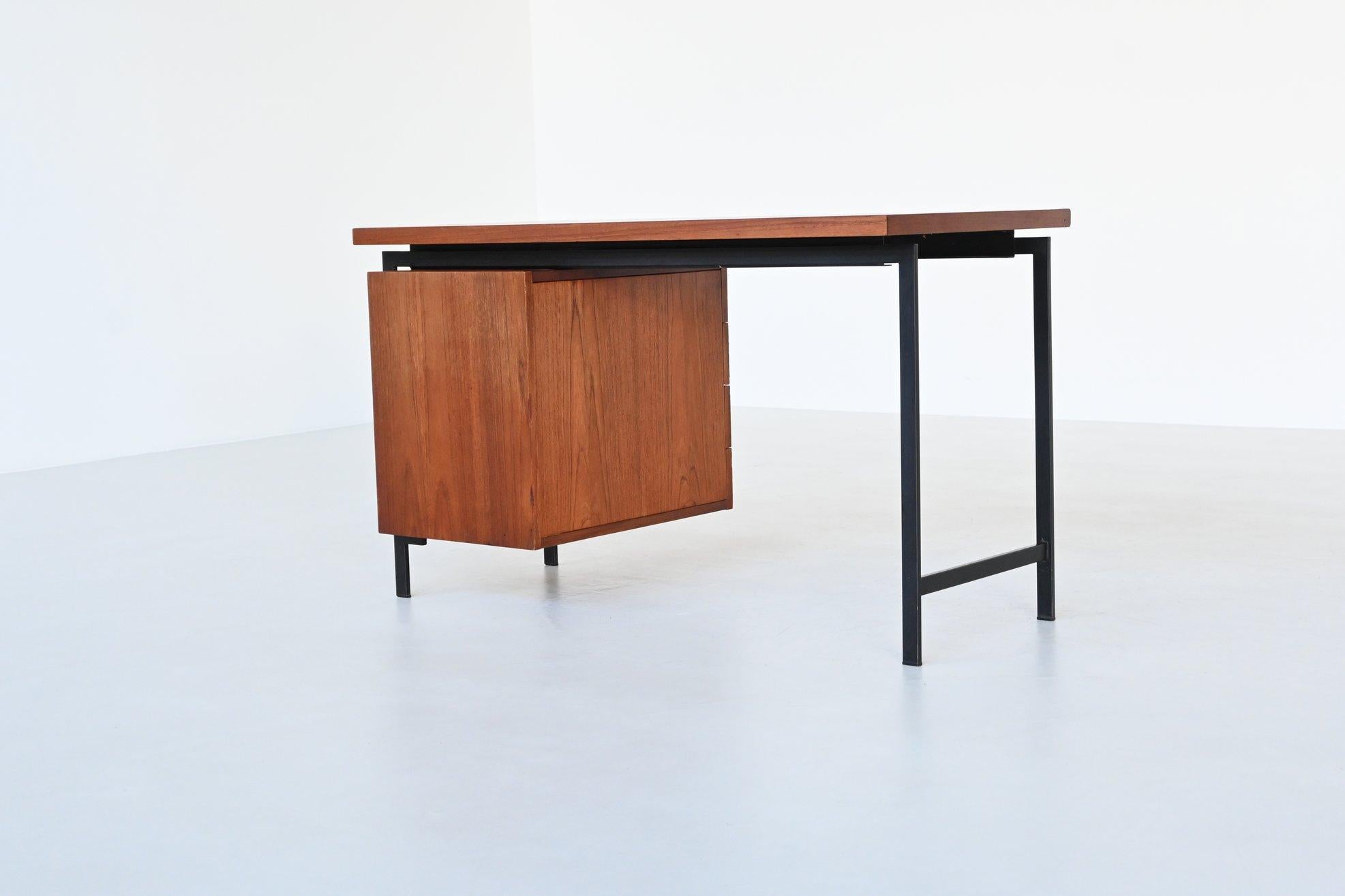 Cees Braakman EU01 Japanese Series desk Pastoe The Netherlands 1958 For Sale 6