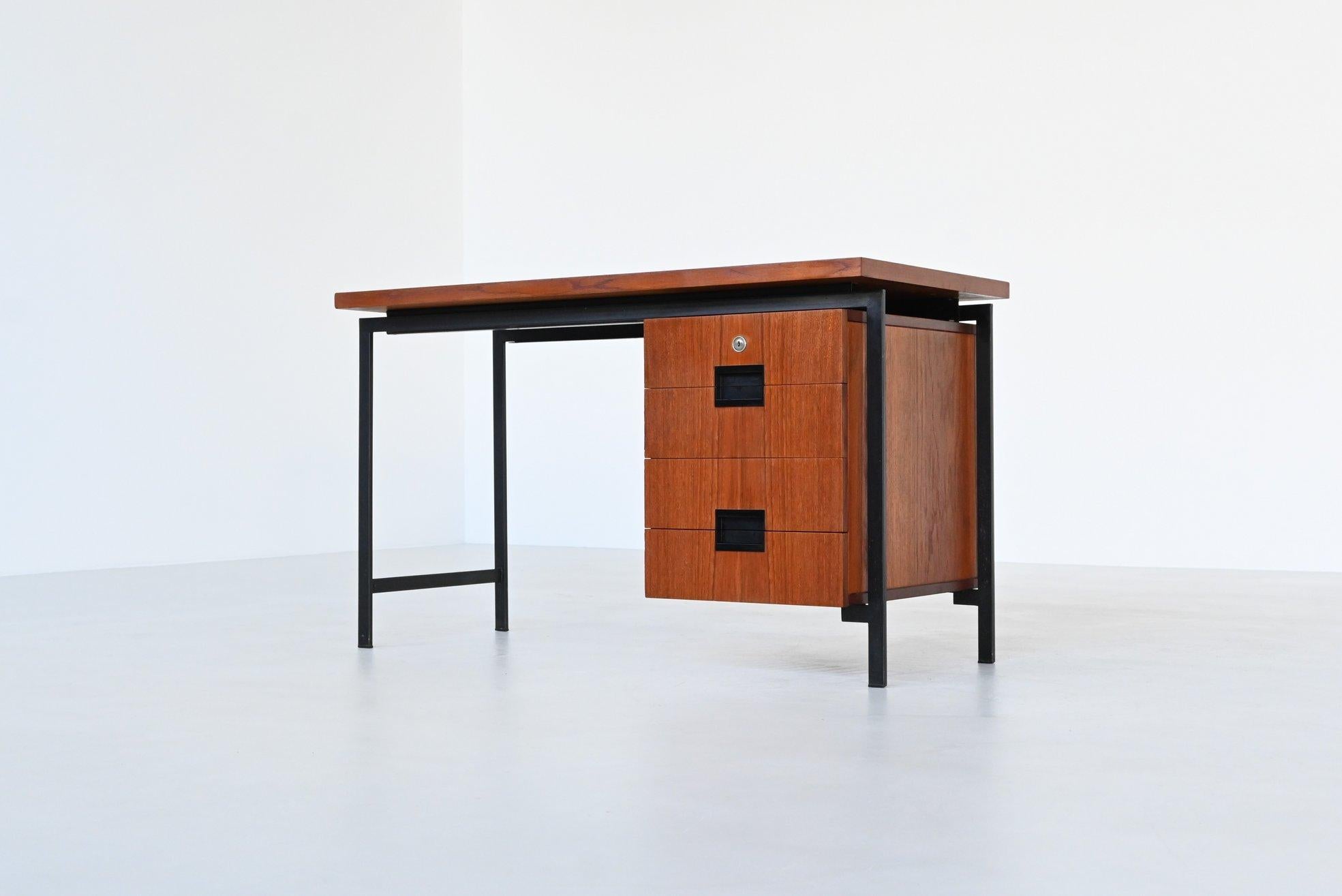 Cees Braakman EU01 Japanese Series desk Pastoe The Netherlands 1958 For Sale 11