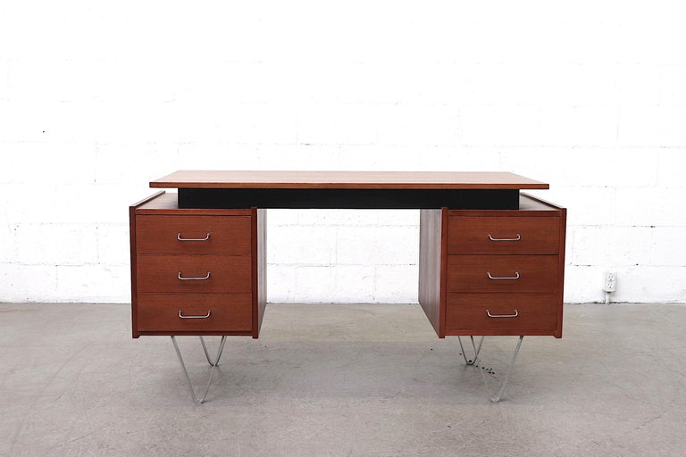 Cees Braakman Executive Floating Desk For Pastoe For Sale At 1stdibs