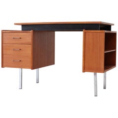 Cees Braakman Floating Wood Teak Writing Desk