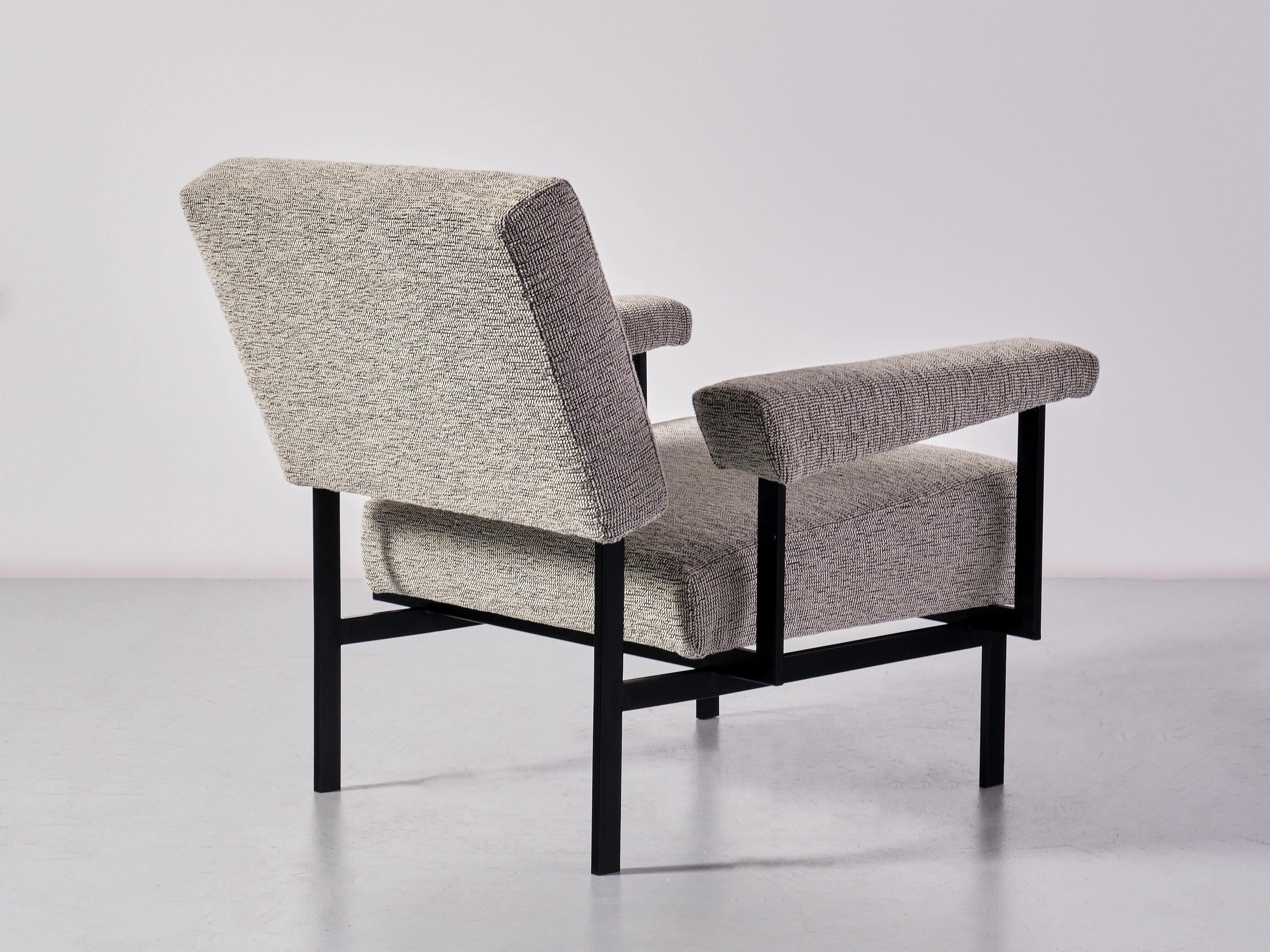 Cees Braakman FM07 Armchairs, Japan Series for Pastoe, Netherlands, 1958 For Sale 4