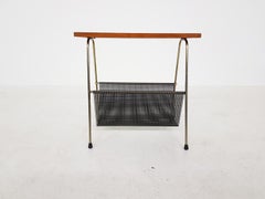 Cees Braakman for Pastoe Attributed Side Table or Magazine Rack, Dutch Modern