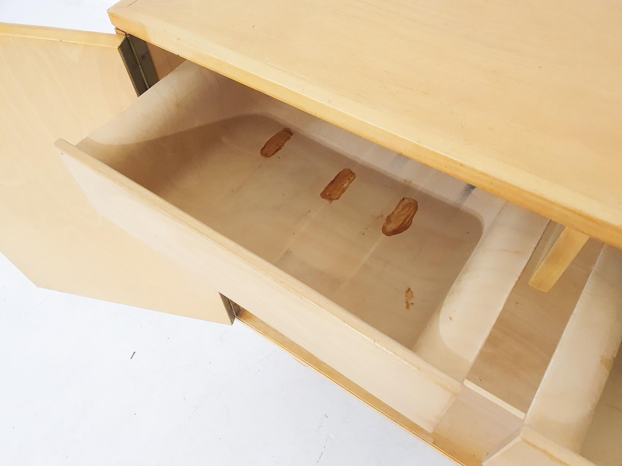 Cees Braakman per Pastoe CB02 Cabinet in betulla, Paesi Bassi, 1959 1