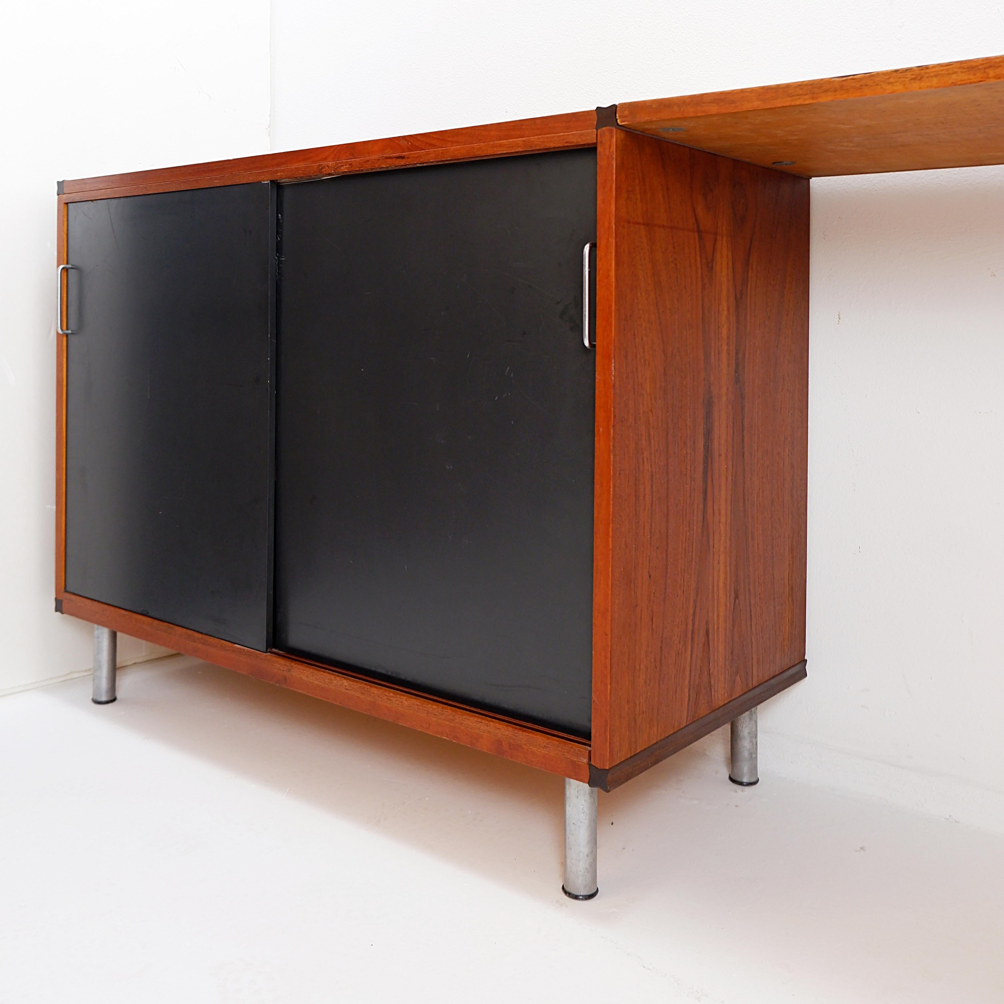 Mid-Century moderno Cees Braakman per la composizione Pastoe con spazio per ufficio - 60' in vendita